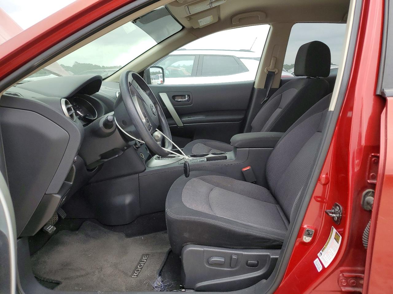 2012 Nissan Rogue S Красный vin: JN8AS5MT4CW256504