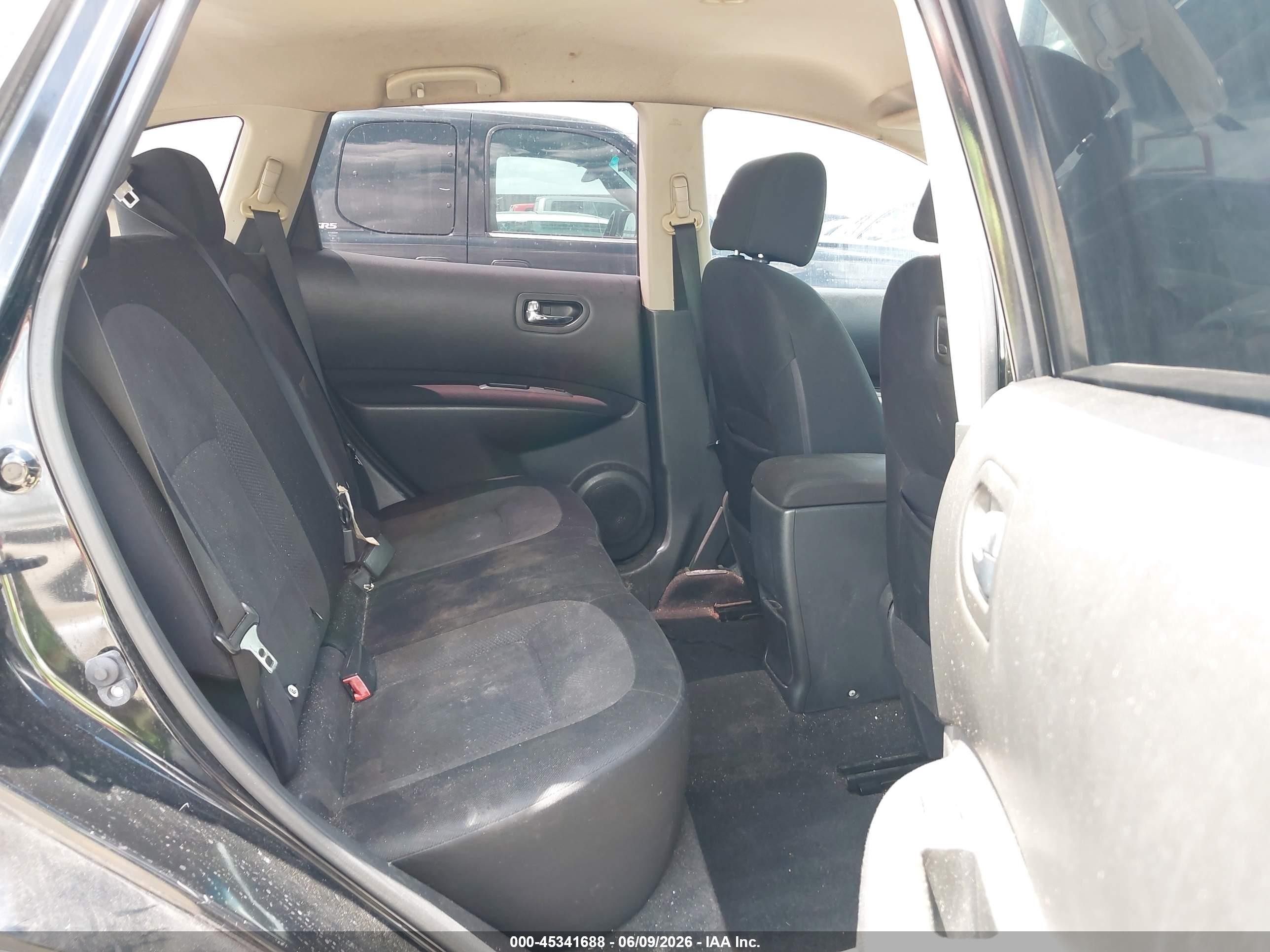 2012 Nissan Rogue S Black vin: JN8AS5MT4CW261492