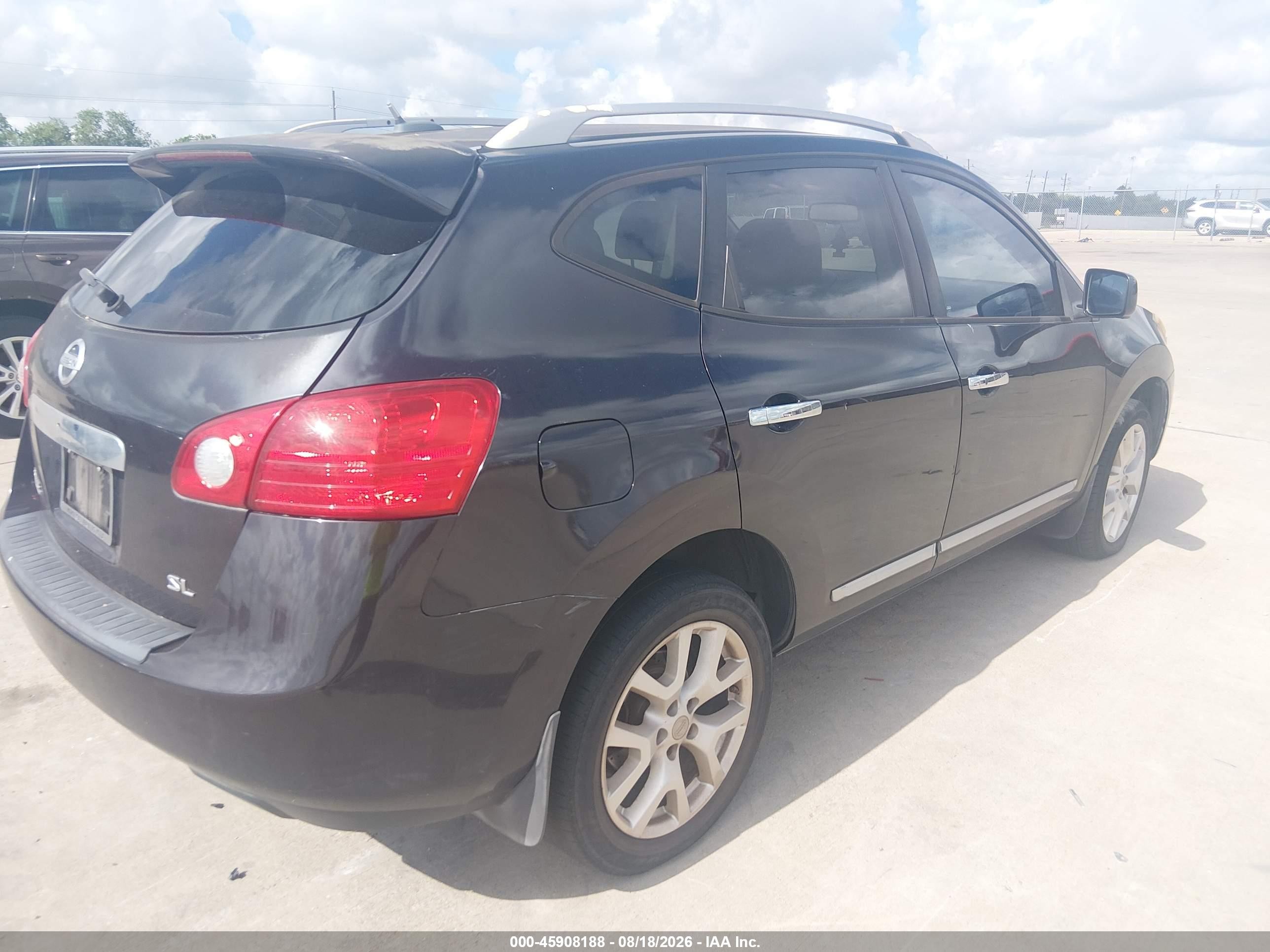 2012 Nissan Rogue Sv W/sl Pkg Фиолетовый vin: JN8AS5MT4CW265722