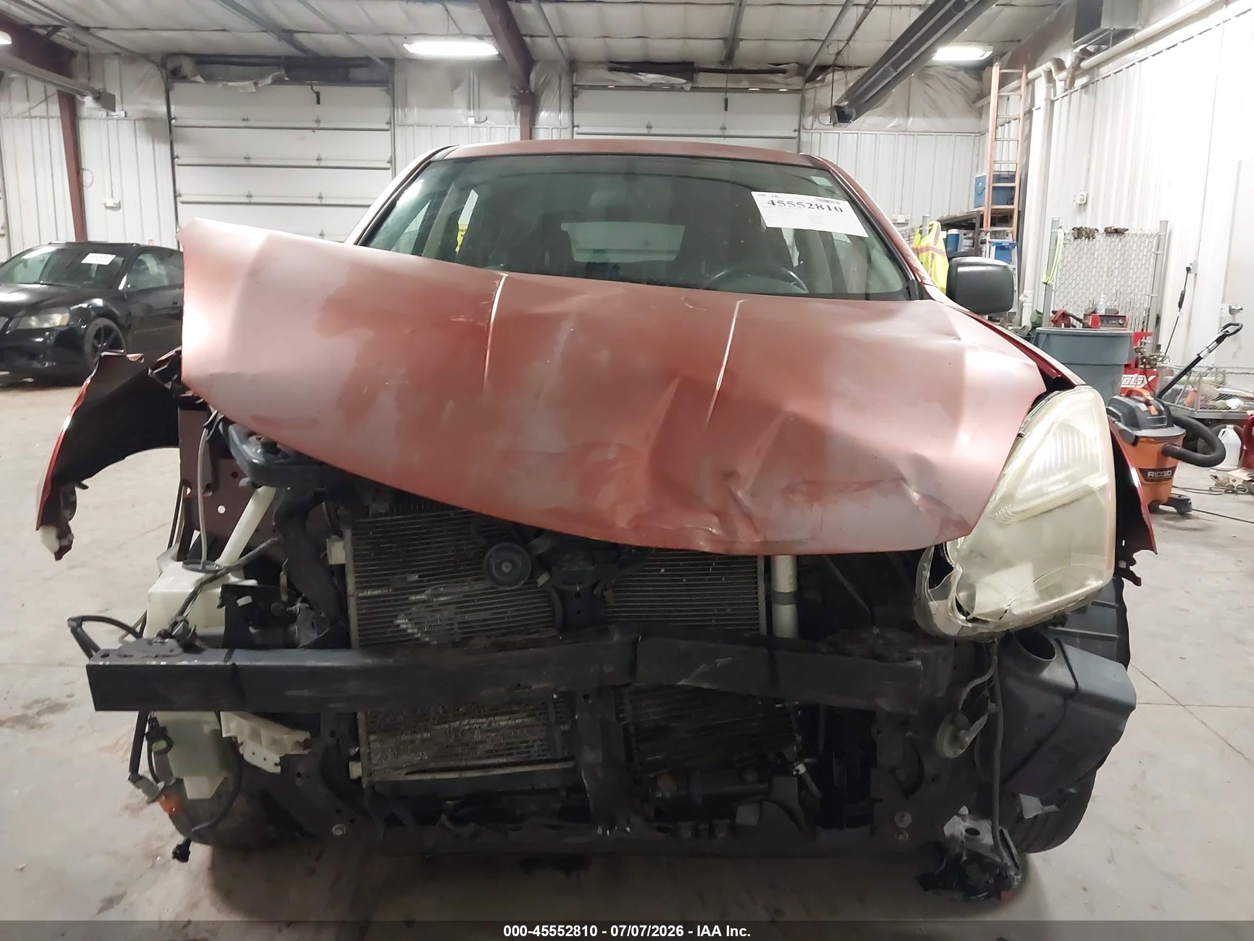 2012 Nissan Rogue S Orange vin: JN8AS5MT4CW269396