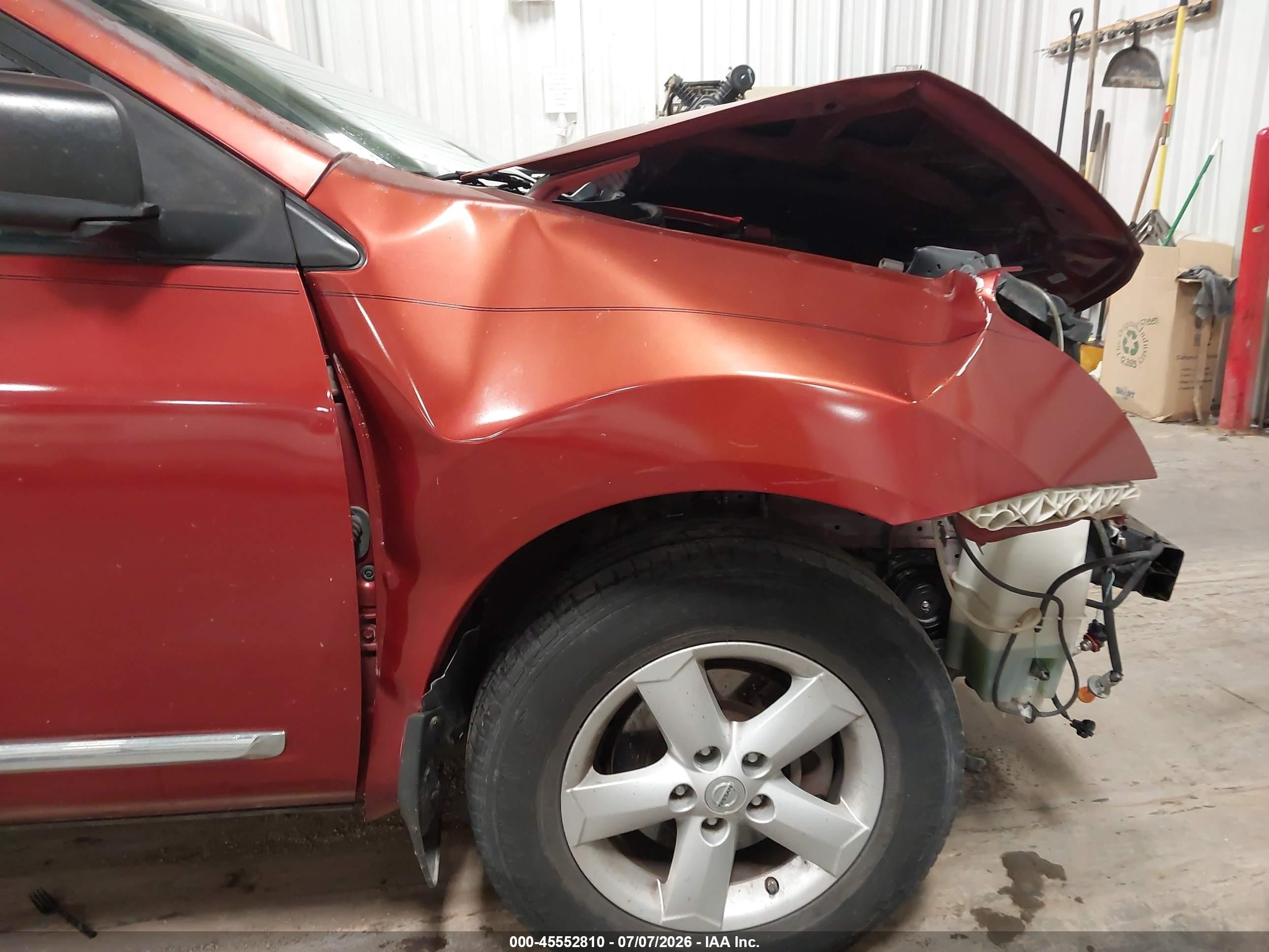 2012 Nissan Rogue S Orange vin: JN8AS5MT4CW269396