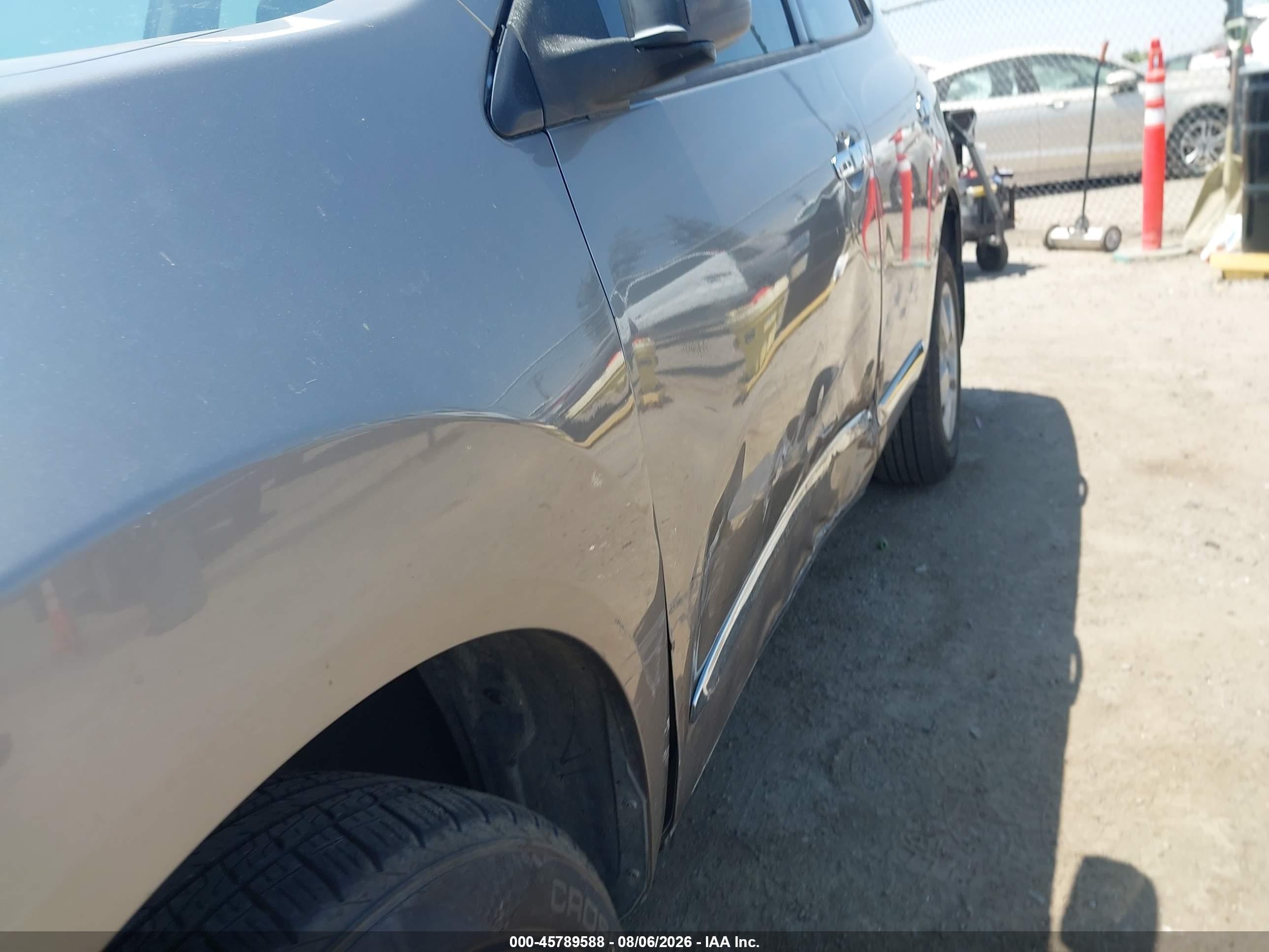 2012 Nissan Rogue S Серый vin: JN8AS5MT4CW276347