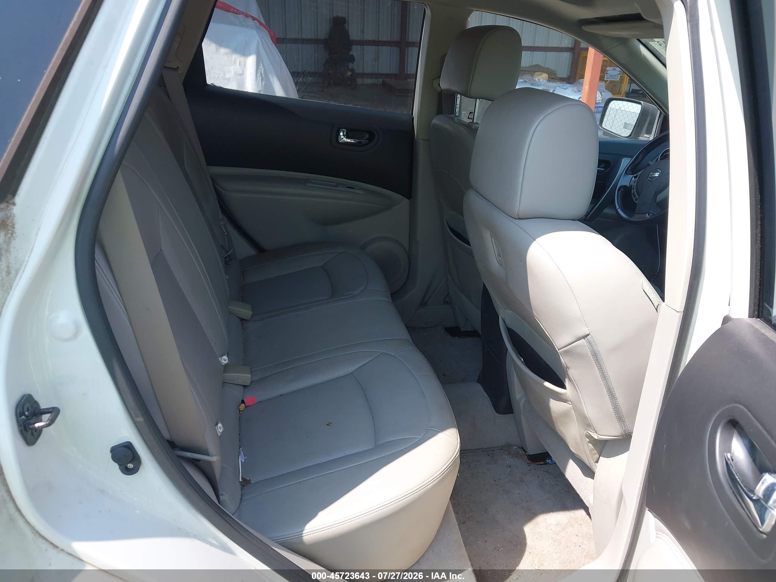 2012 Nissan Rogue Sv W/sl Pkg White vin: JN8AS5MT4CW280835