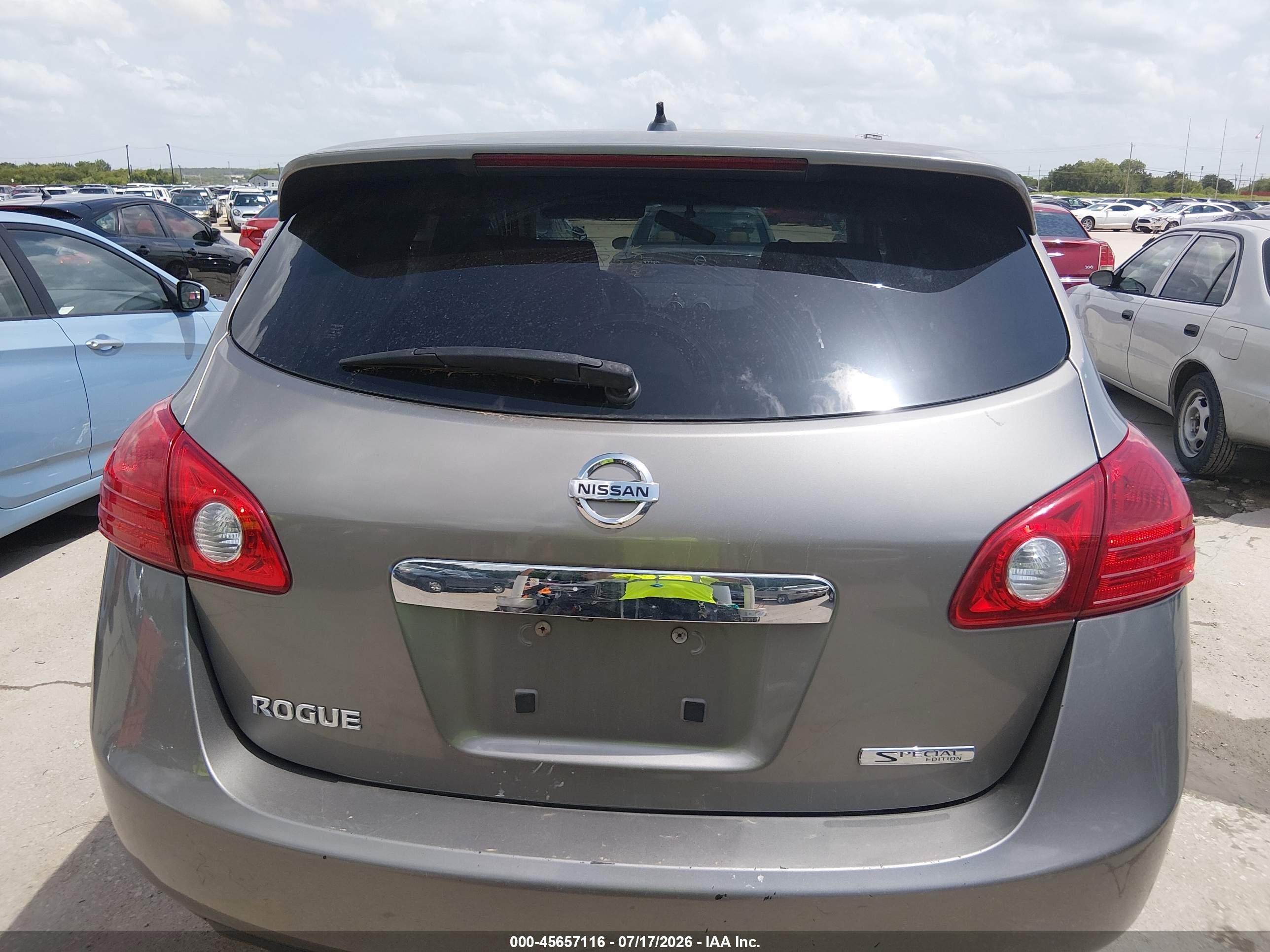 2012 Nissan Rogue S Brown vin: JN8AS5MT4CW612787