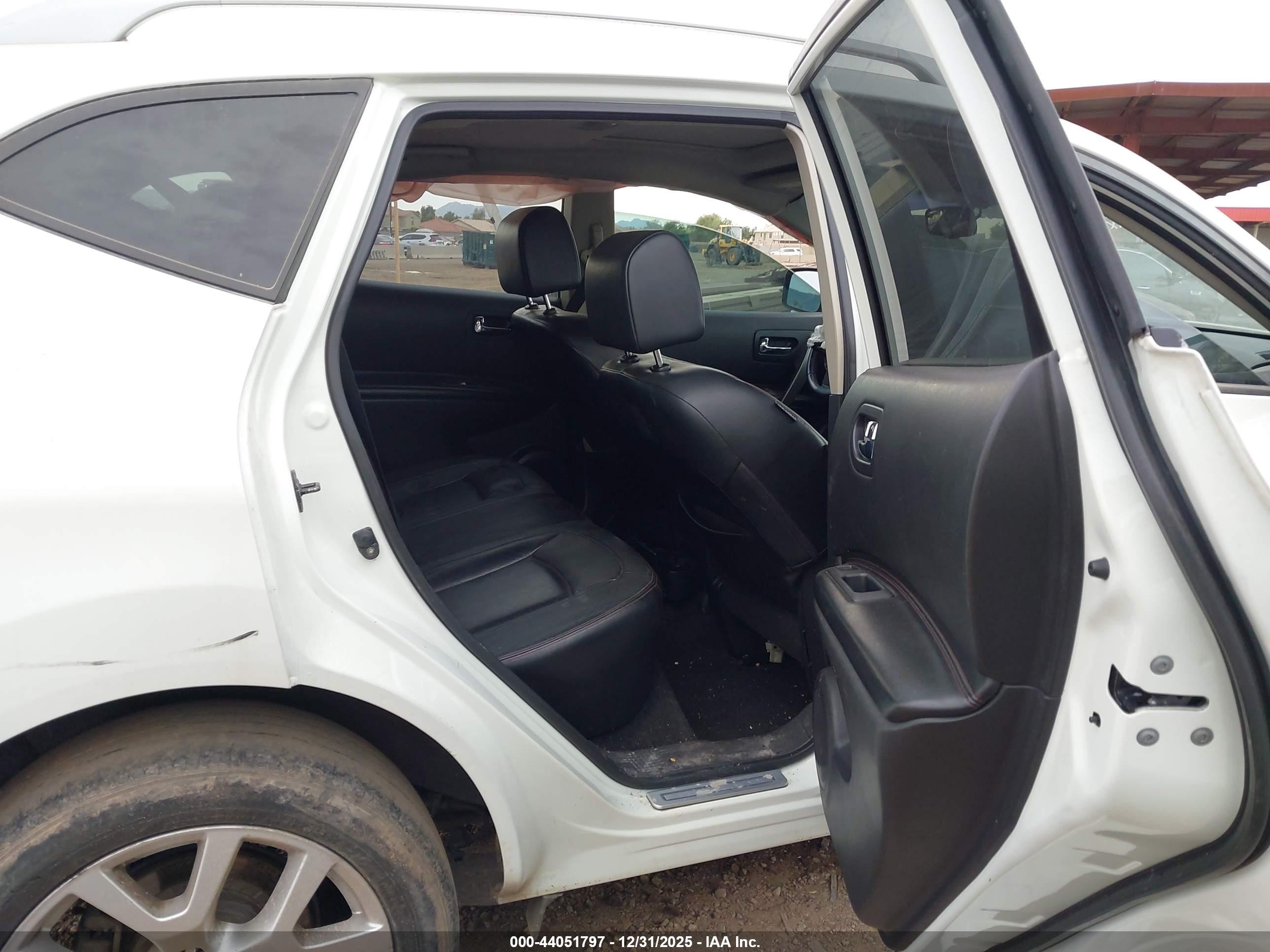 2013 Nissan Rogue Sv W/sl Pkg White vin: JN8AS5MT4DW006469