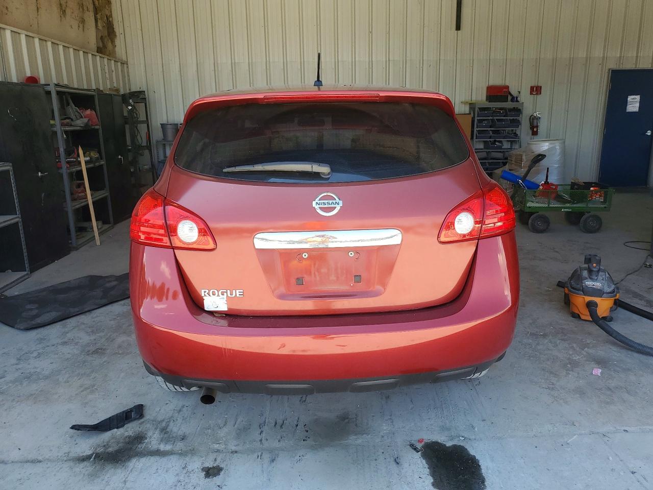 2013 Nissan Rogue S Red vin: JN8AS5MT4DW020081