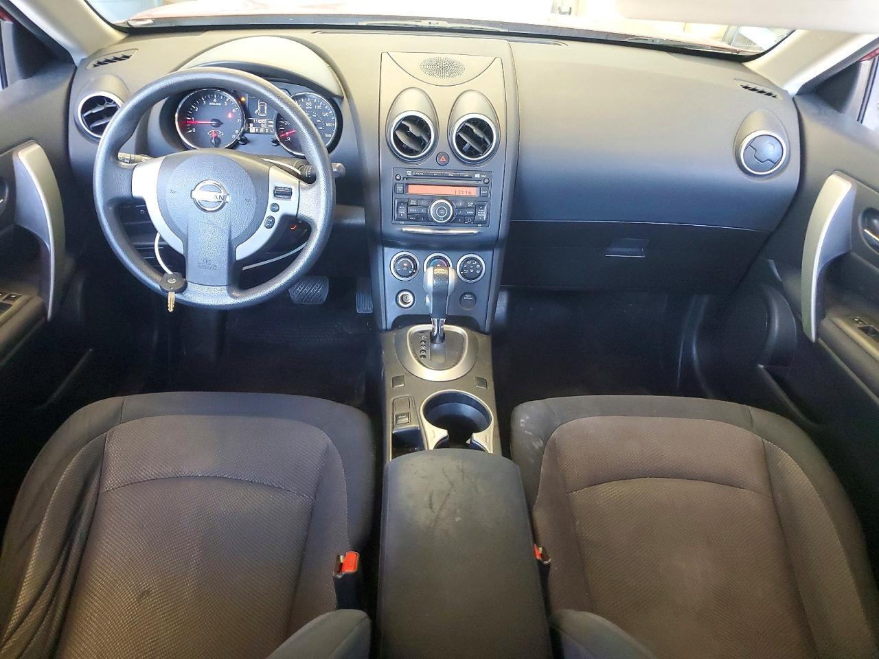 2013 Nissan Rogue S Red vin: JN8AS5MT4DW020081