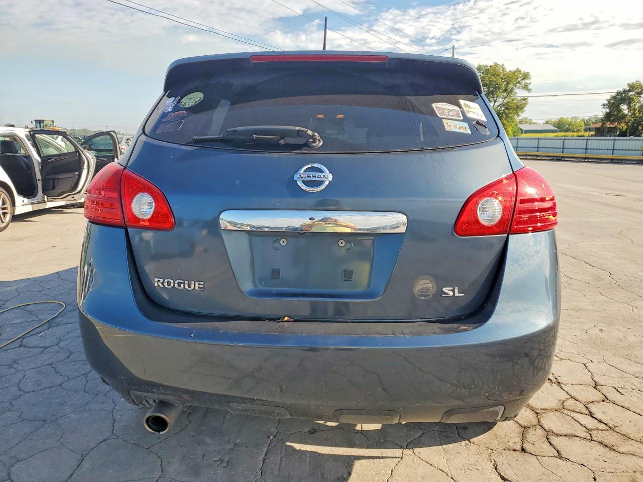 2013 Nissan Rogue S Blue vin: JN8AS5MT4DW022610