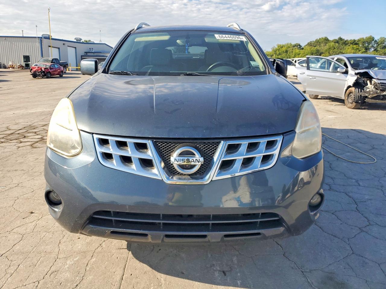2013 Nissan Rogue S Blue vin: JN8AS5MT4DW022610