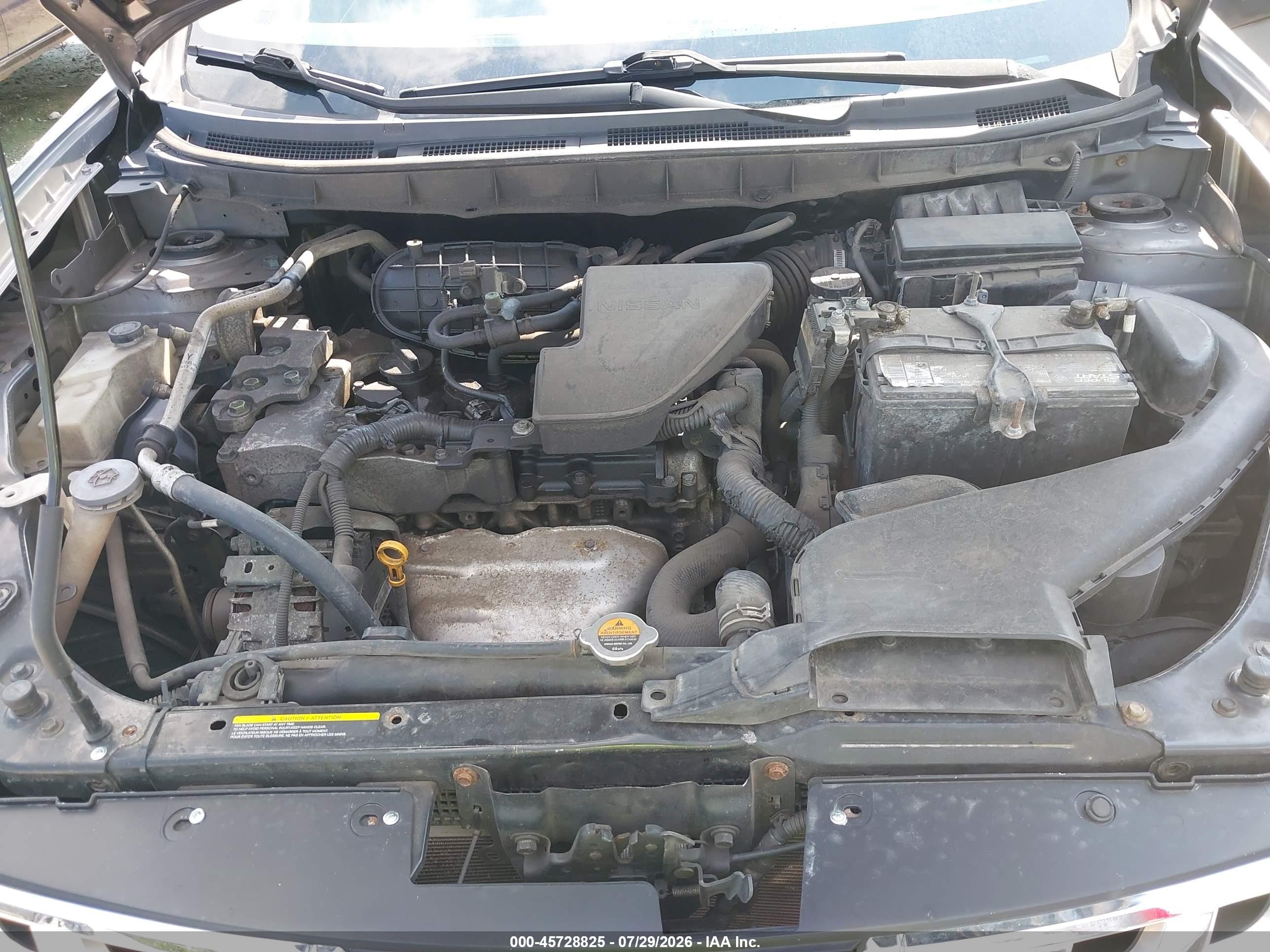 2013 Nissan Rogue S Серый vin: JN8AS5MT4DW038550