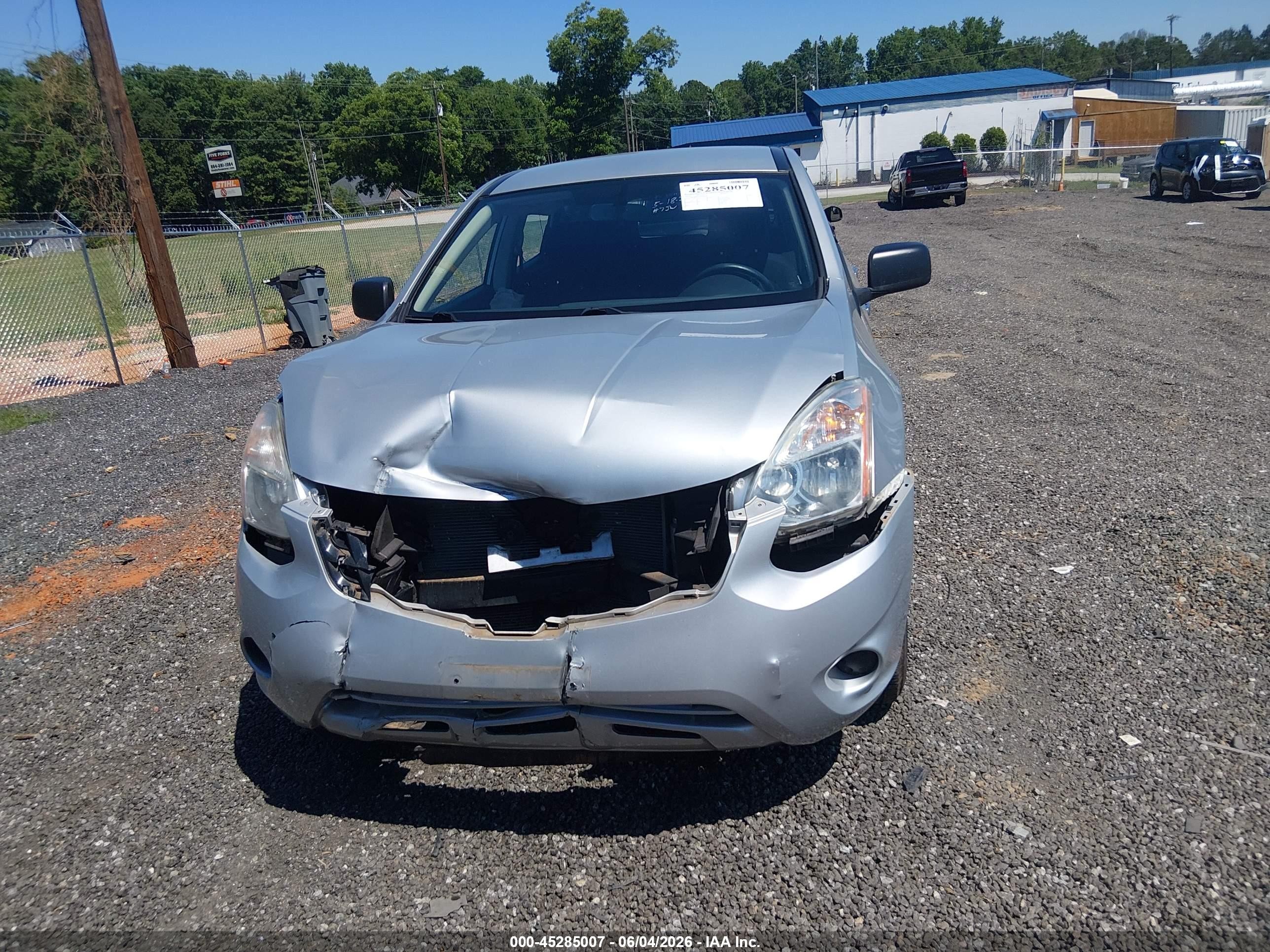 2013 Nissan Rogue S Silver vin: JN8AS5MT4DW508298