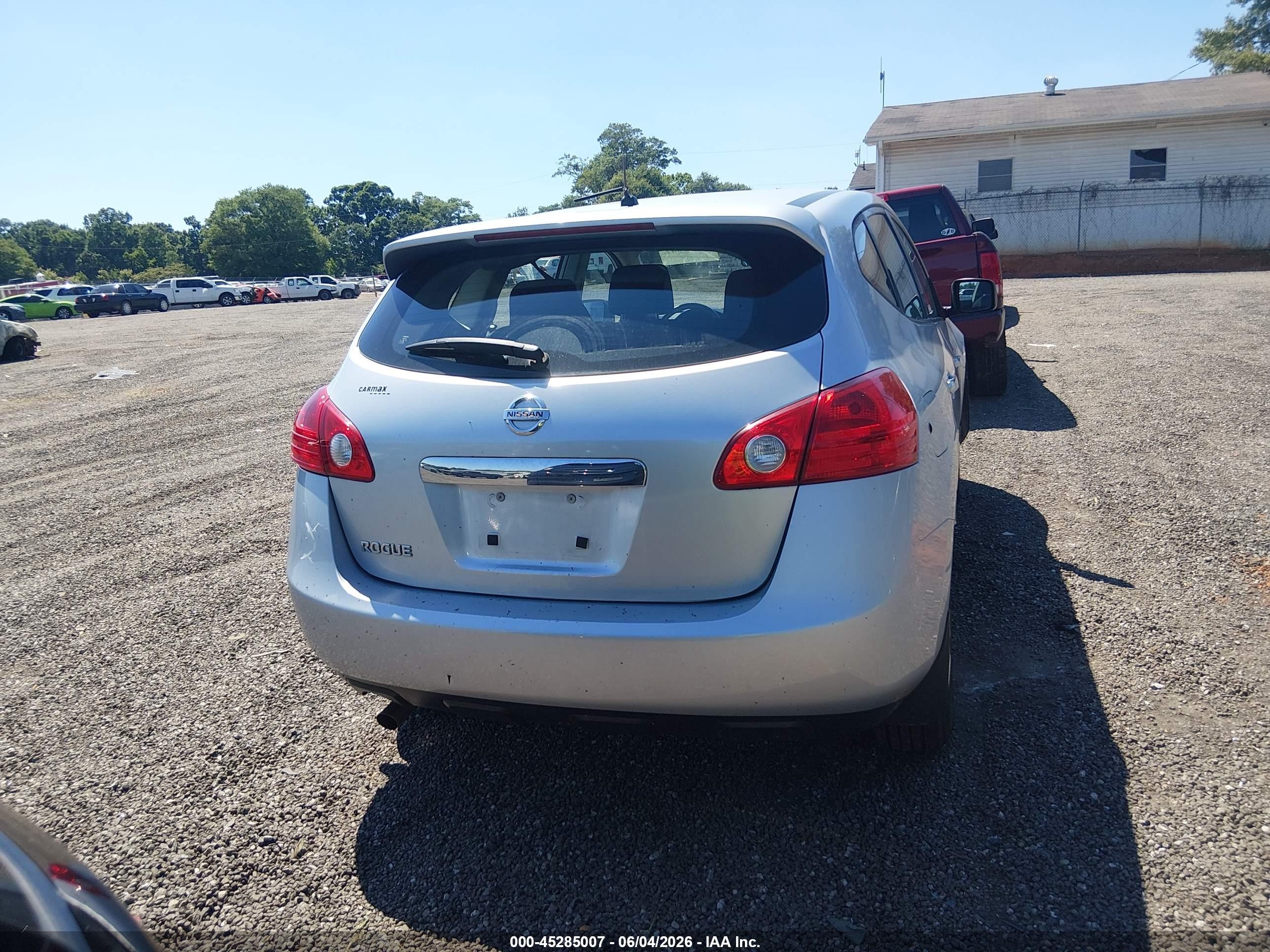 2013 Nissan Rogue S Silver vin: JN8AS5MT4DW508298