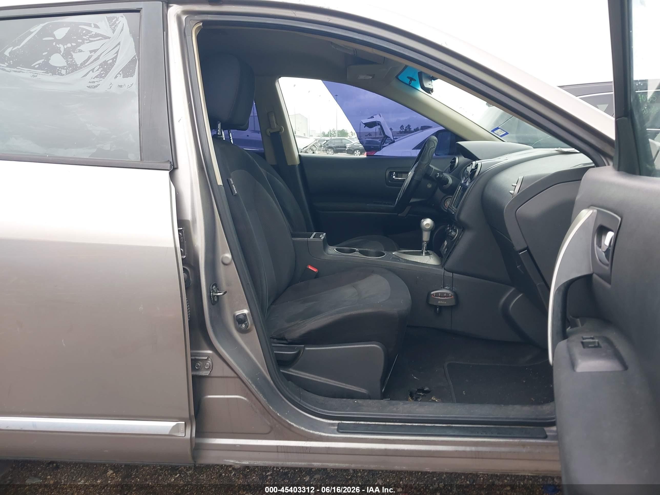 2013 Nissan Rogue S Gray vin: JN8AS5MT4DW508737