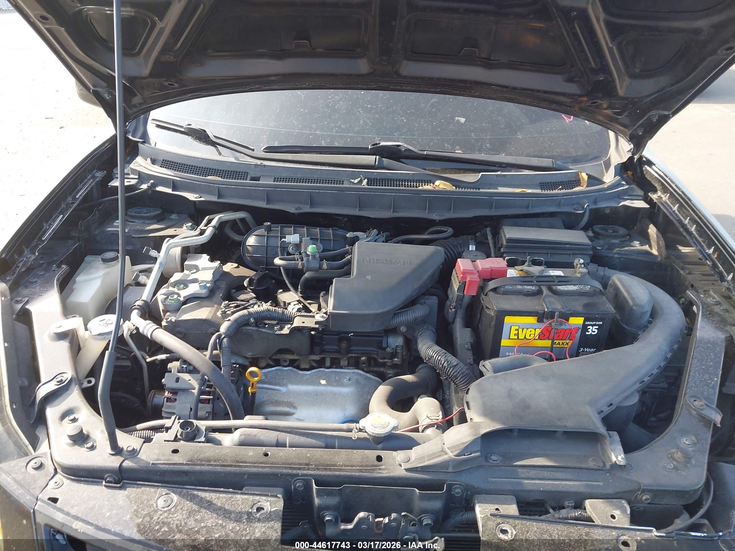 2013 Nissan Rogue S Black vin: JN8AS5MT4DW515719