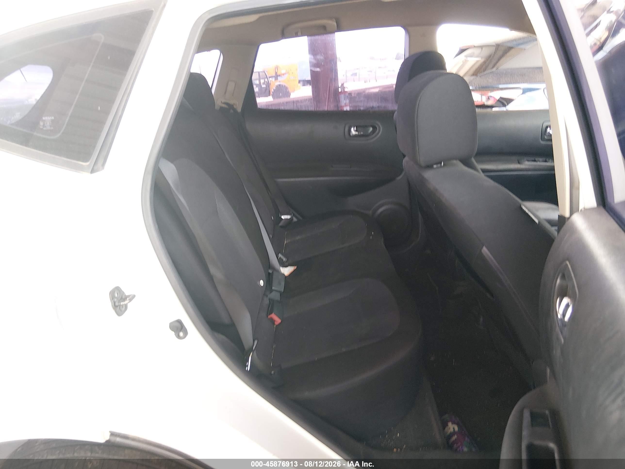 2013 Nissan Rogue S White vin: JN8AS5MT4DW519446