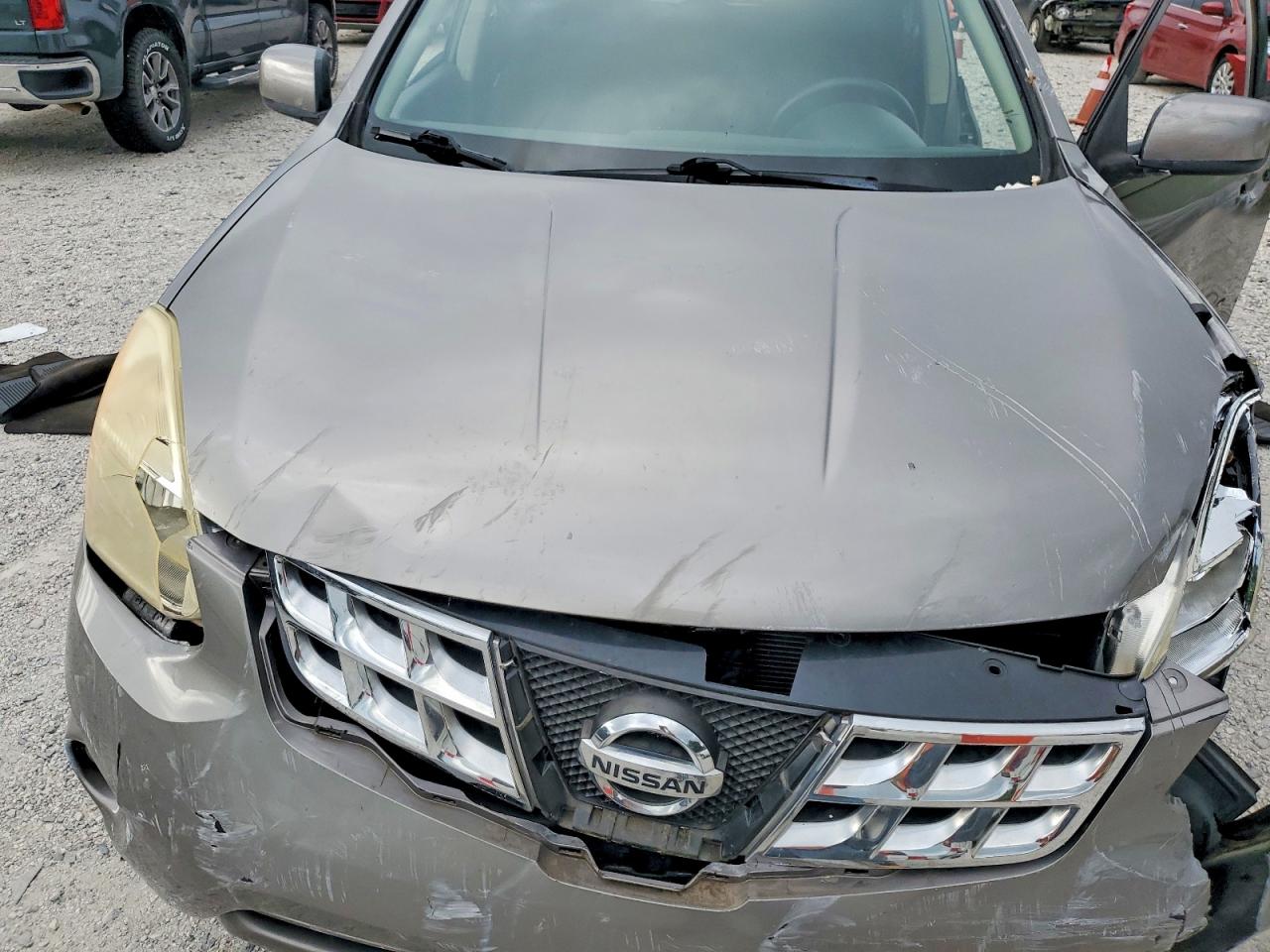 2013 Nissan Rogue S Gray vin: JN8AS5MT4DW520760