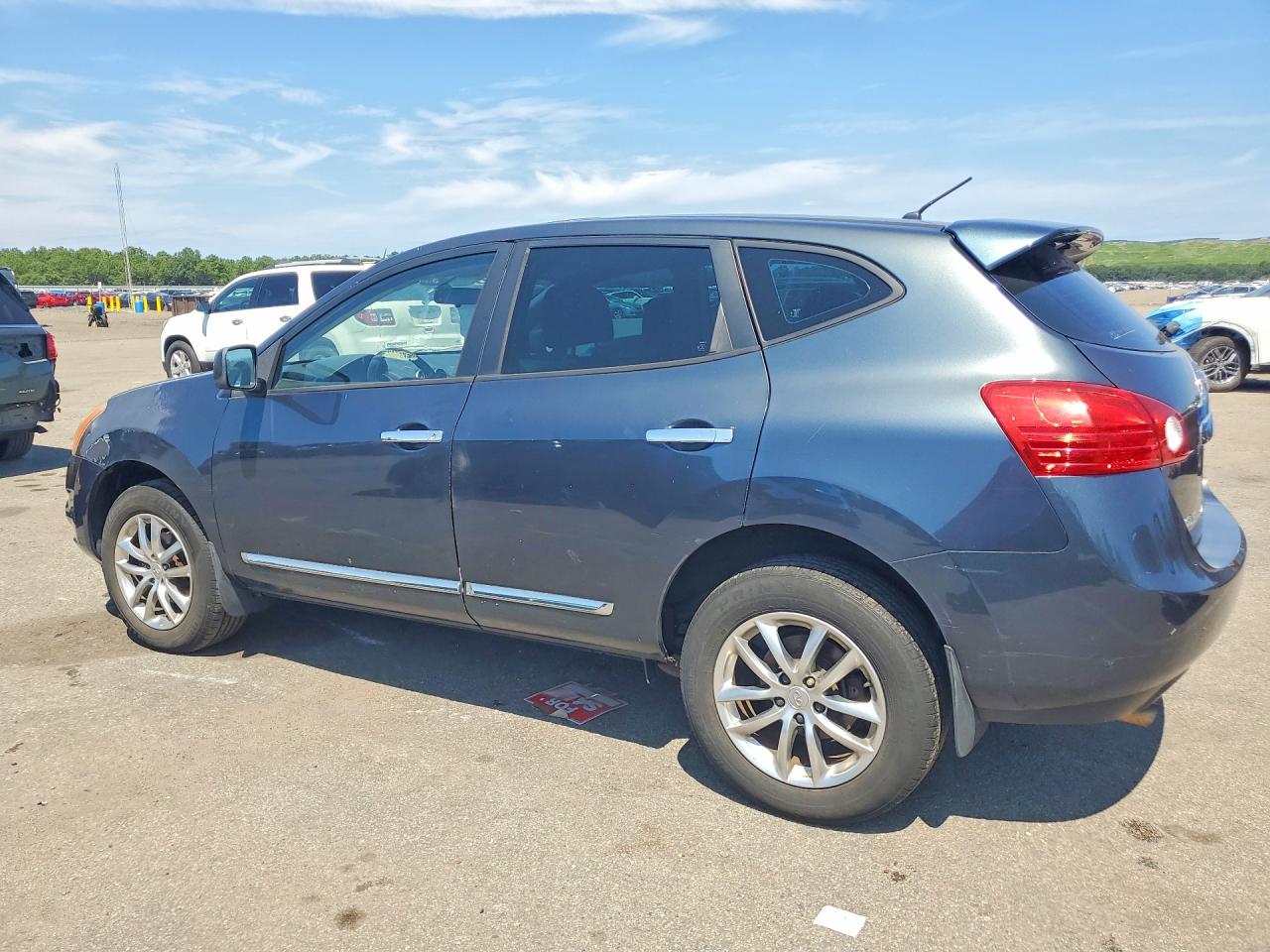 2013 Nissan Rogue S Teal vin: JN8AS5MT4DW527983