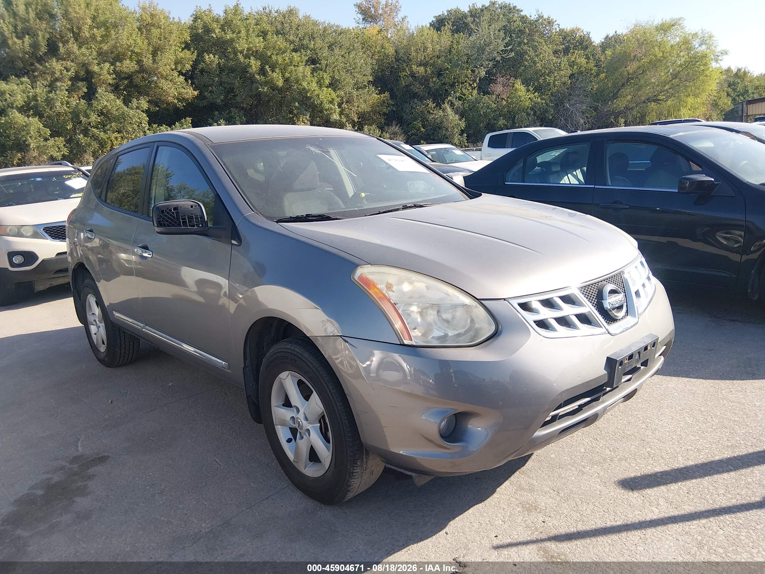 2013 Nissan Rogue S Beige vin: JN8AS5MT4DW534237