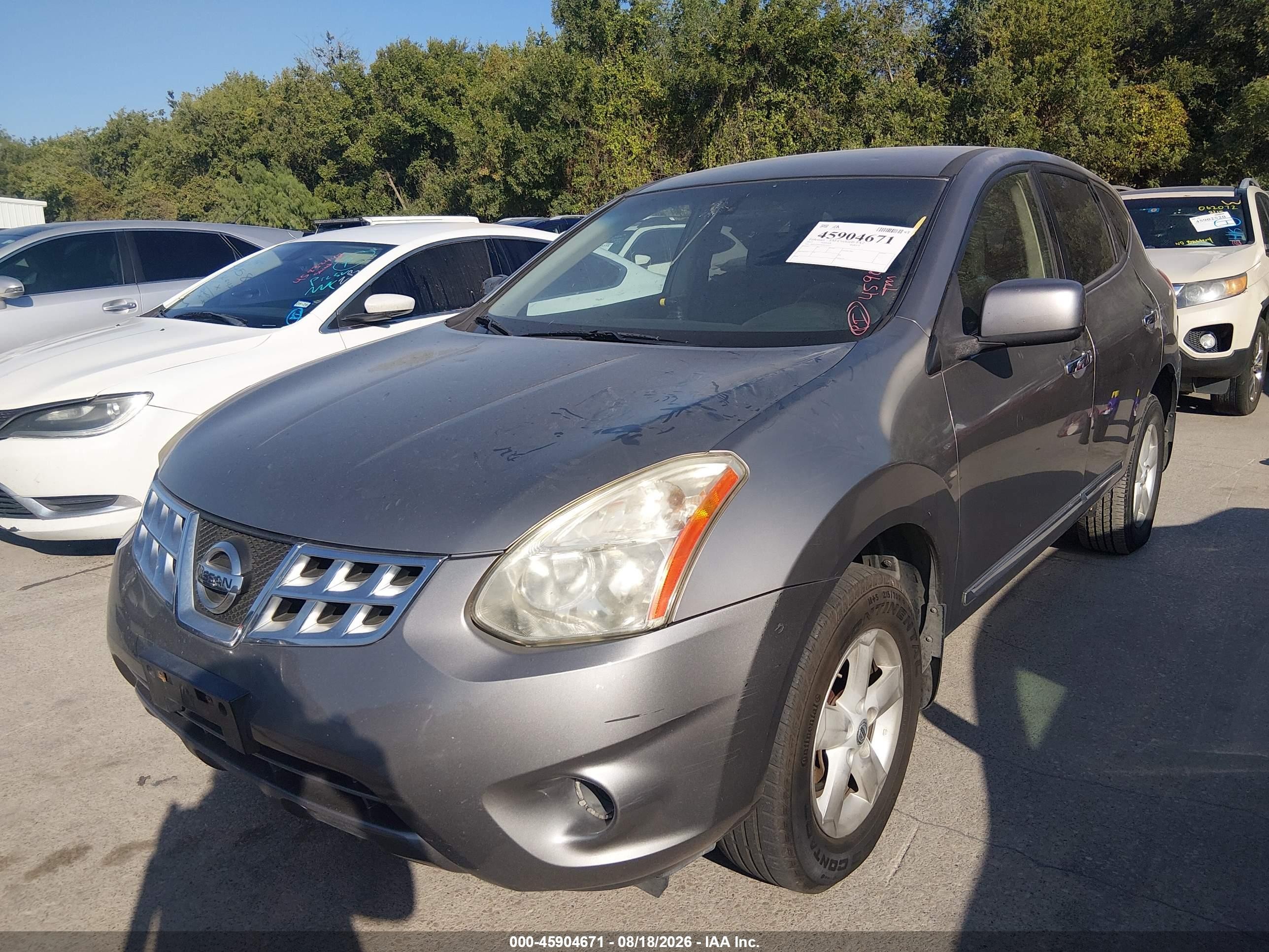2013 Nissan Rogue S Beige vin: JN8AS5MT4DW534237