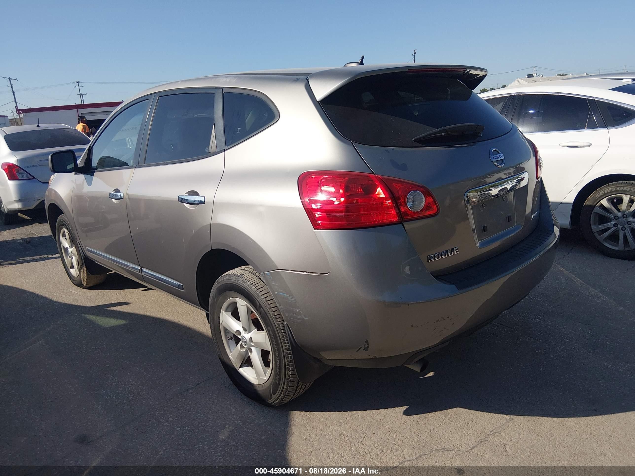 2013 Nissan Rogue S Beige vin: JN8AS5MT4DW534237