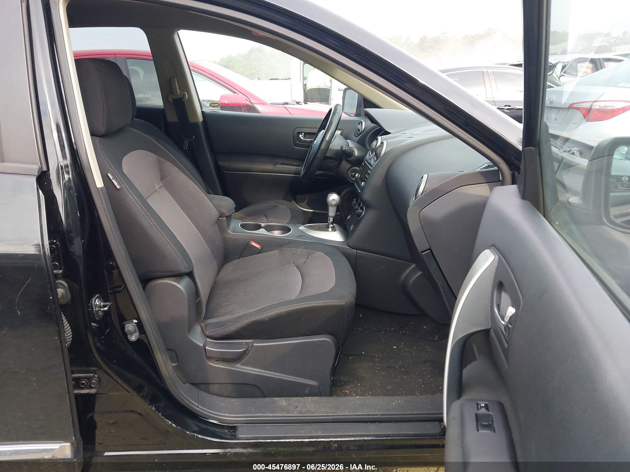 2013 Nissan Rogue Sv Black vin: JN8AS5MT4DW540717