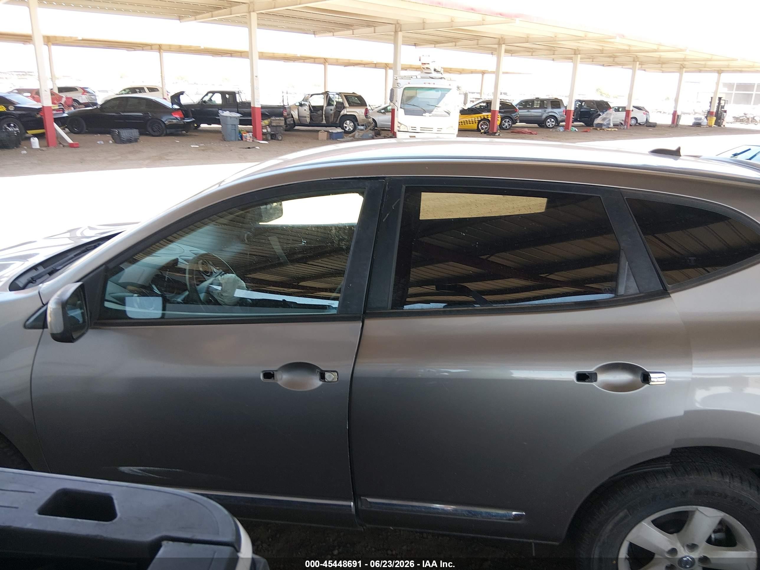 2013 Nissan Rogue S Gray vin: JN8AS5MT4DW541446