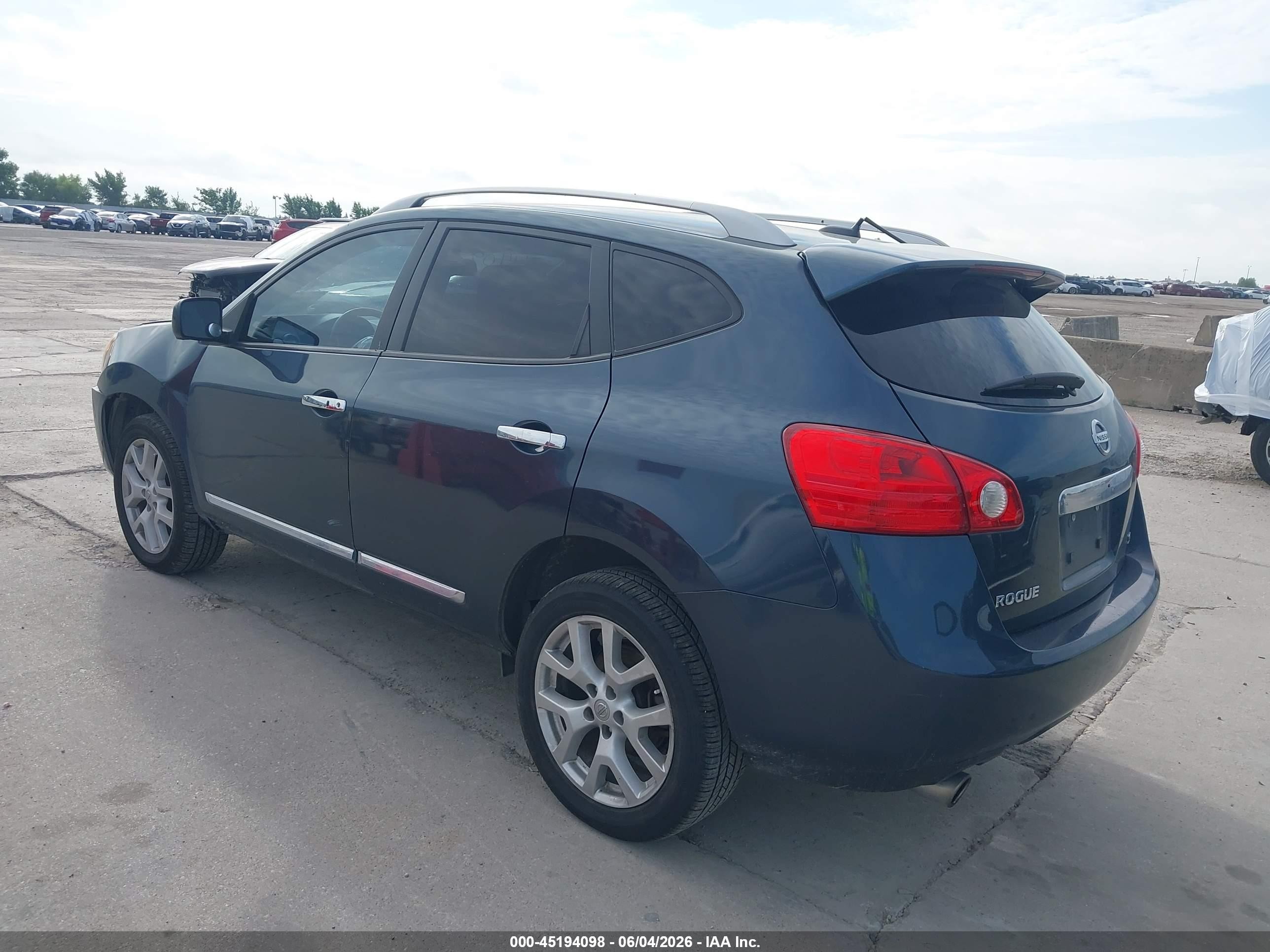 2013 Nissan Rogue Sv W/sl Pkg Gray vin: JN8AS5MT4DW542547