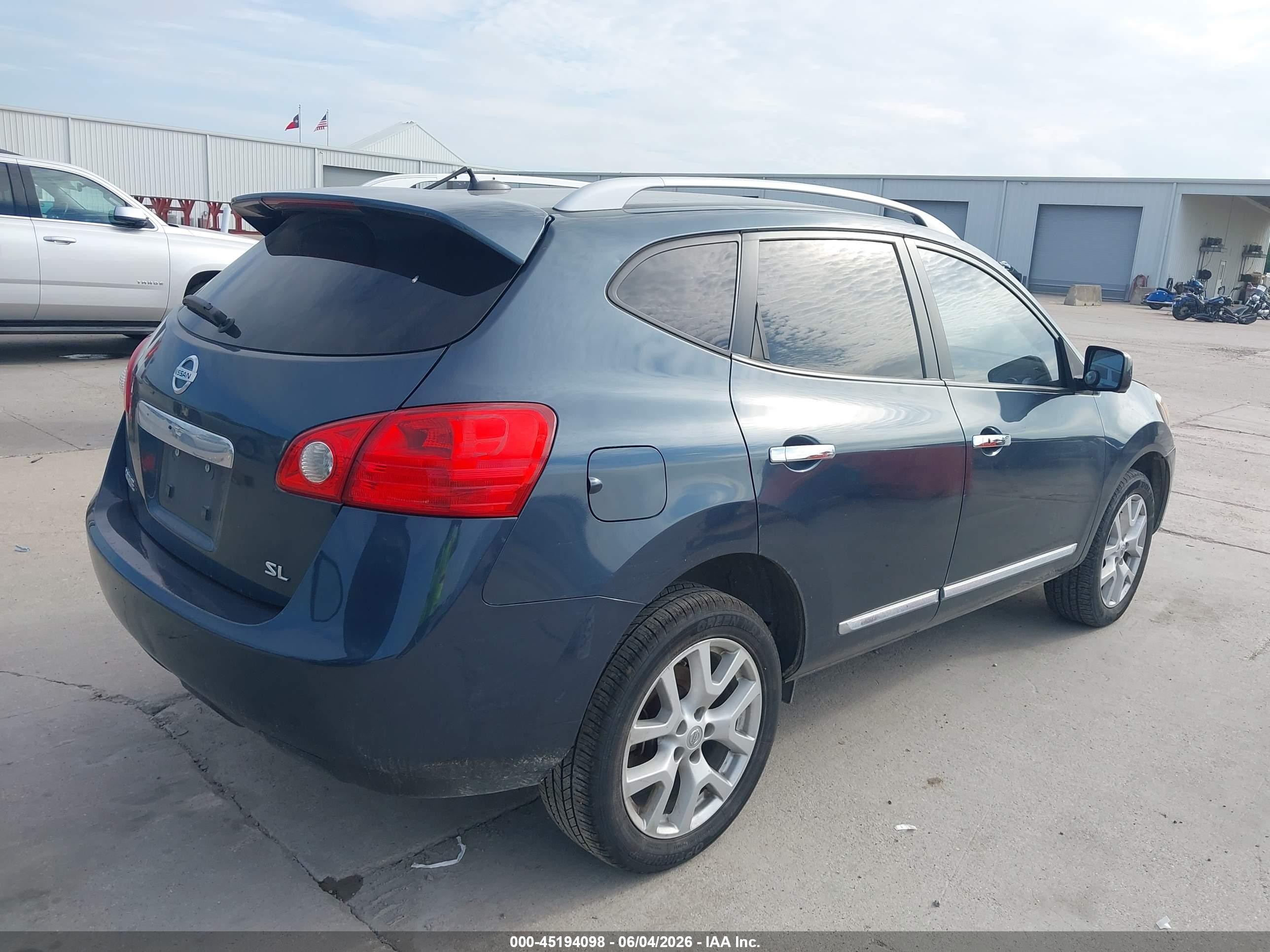 2013 Nissan Rogue Sv W/sl Pkg Gray vin: JN8AS5MT4DW542547