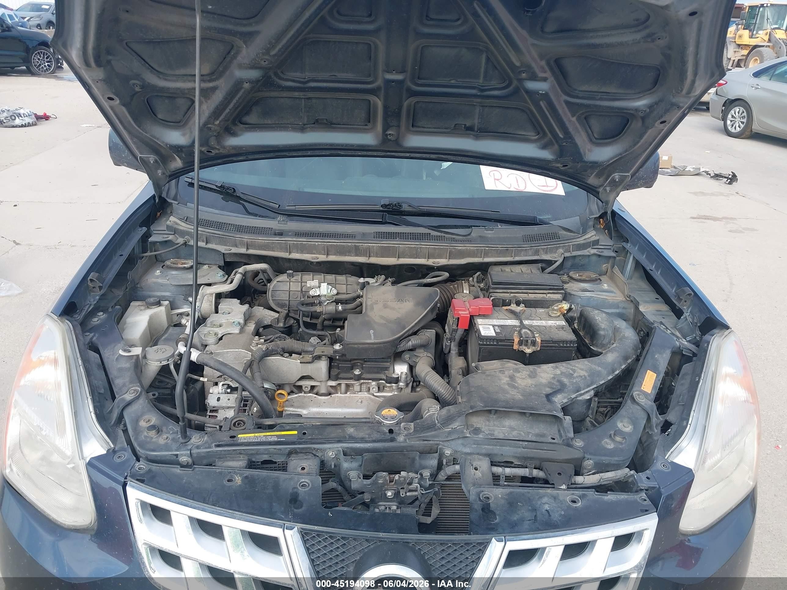 2013 Nissan Rogue Sv W/sl Pkg Gray vin: JN8AS5MT4DW542547
