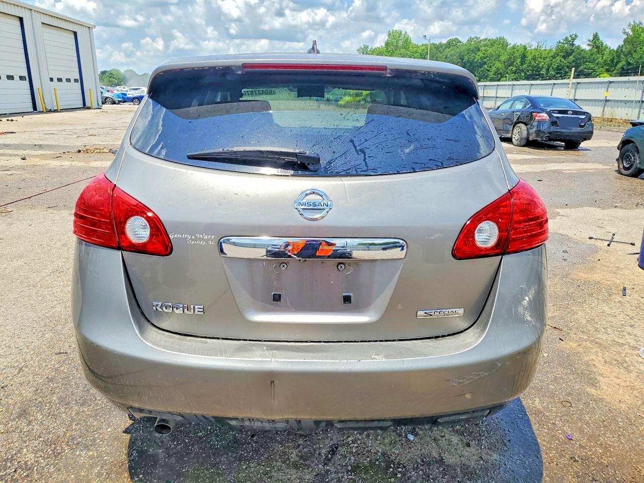 2013 Nissan Rogue S Серый vin: JN8AS5MT4DW545724