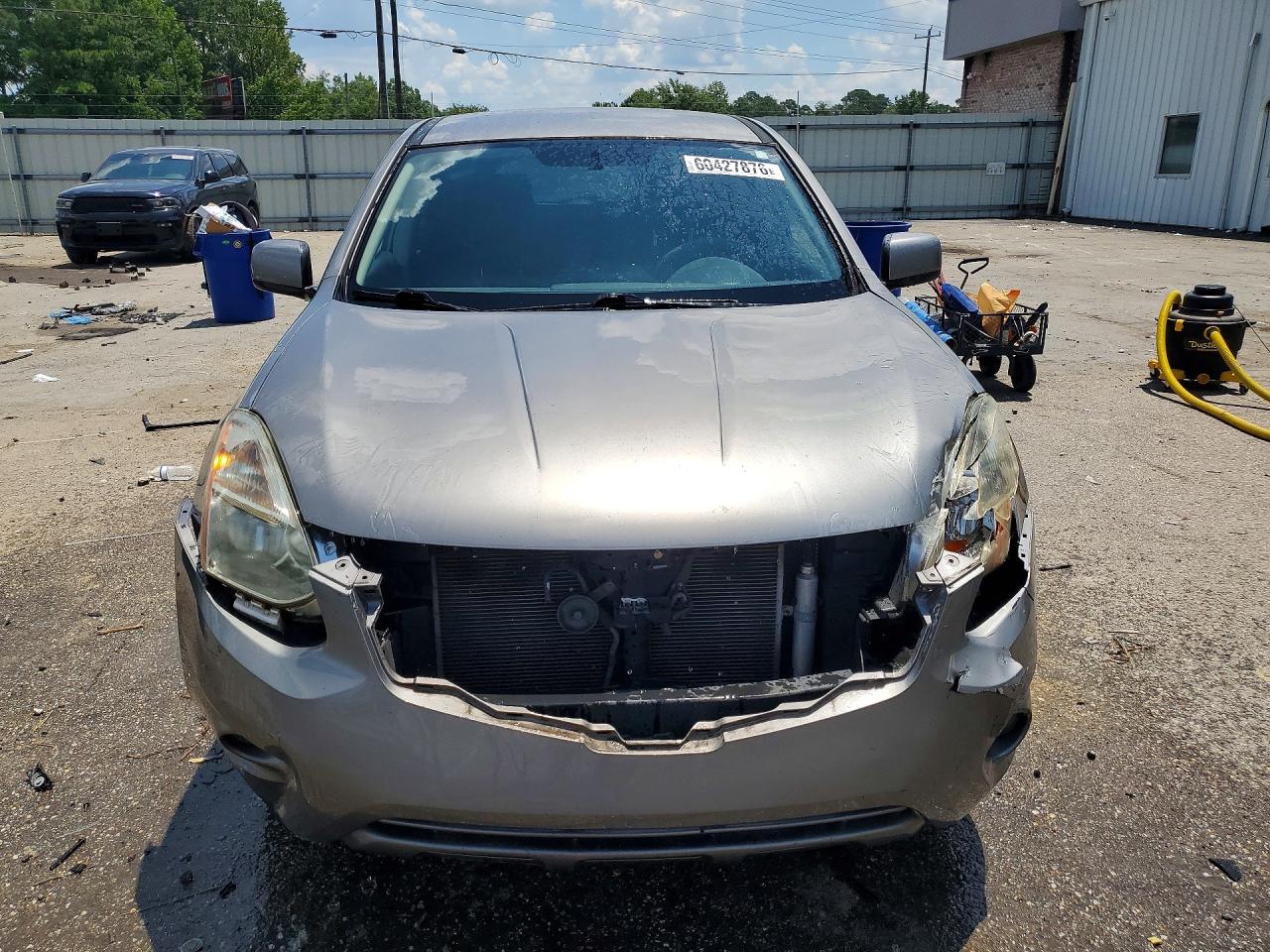 2013 Nissan Rogue S Серый vin: JN8AS5MT4DW545724