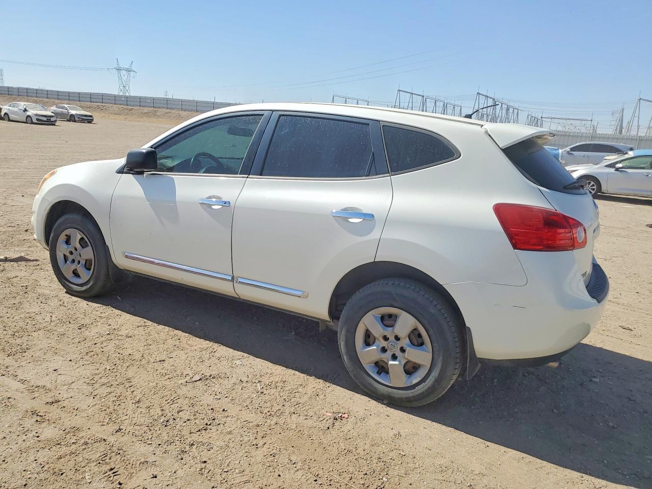 2013 Nissan Rogue S White vin: JN8AS5MT4DW545769
