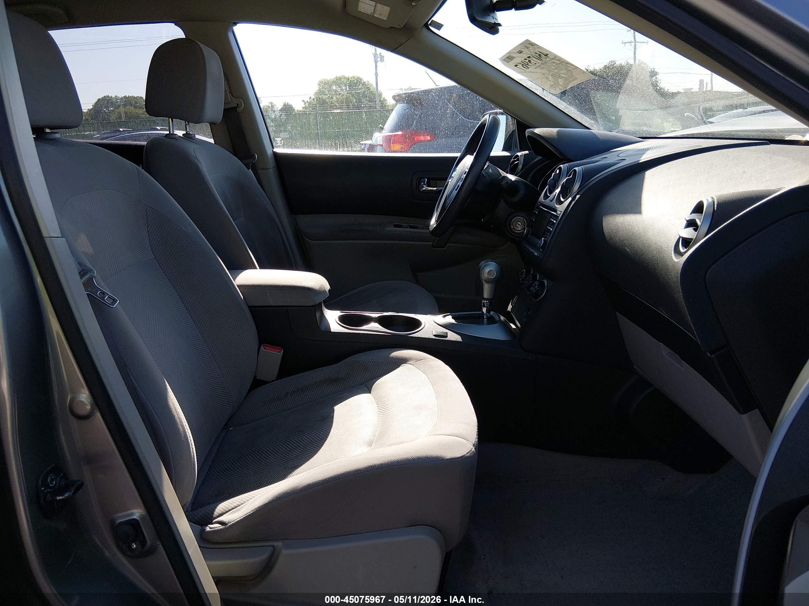 2013 Nissan Rogue S Gray vin: JN8AS5MT4DW549871