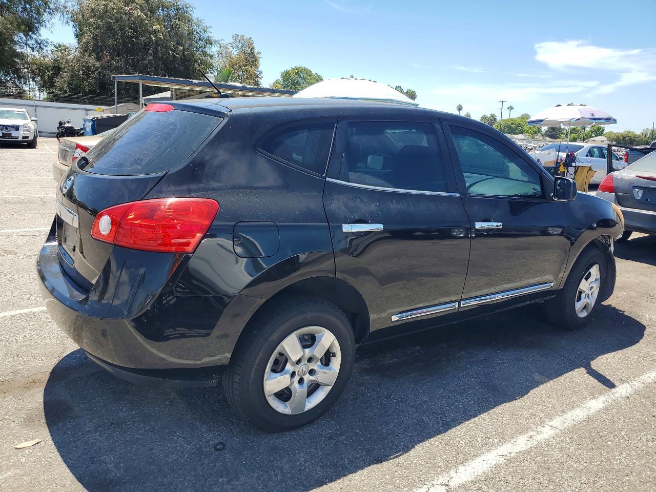 2014 Nissan Rogue Select S Черный vin: JN8AS5MT4EW602392