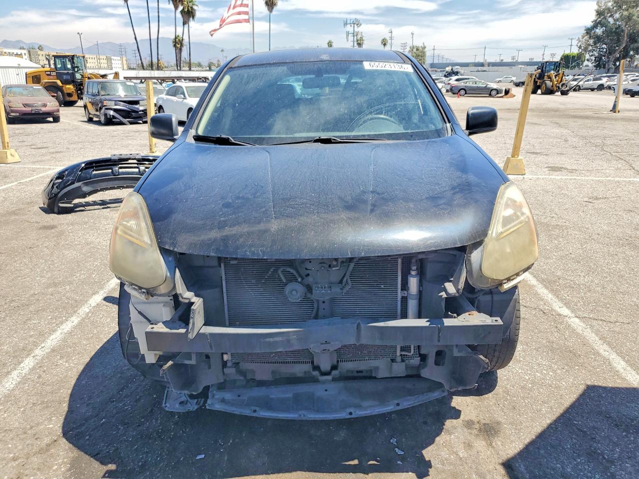 2014 Nissan Rogue Select S Черный vin: JN8AS5MT4EW602392