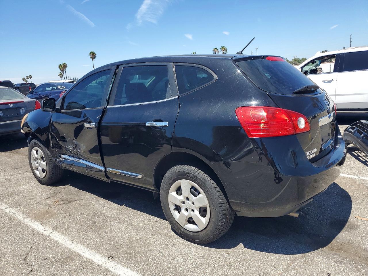 2014 Nissan Rogue Select S Черный vin: JN8AS5MT4EW602392