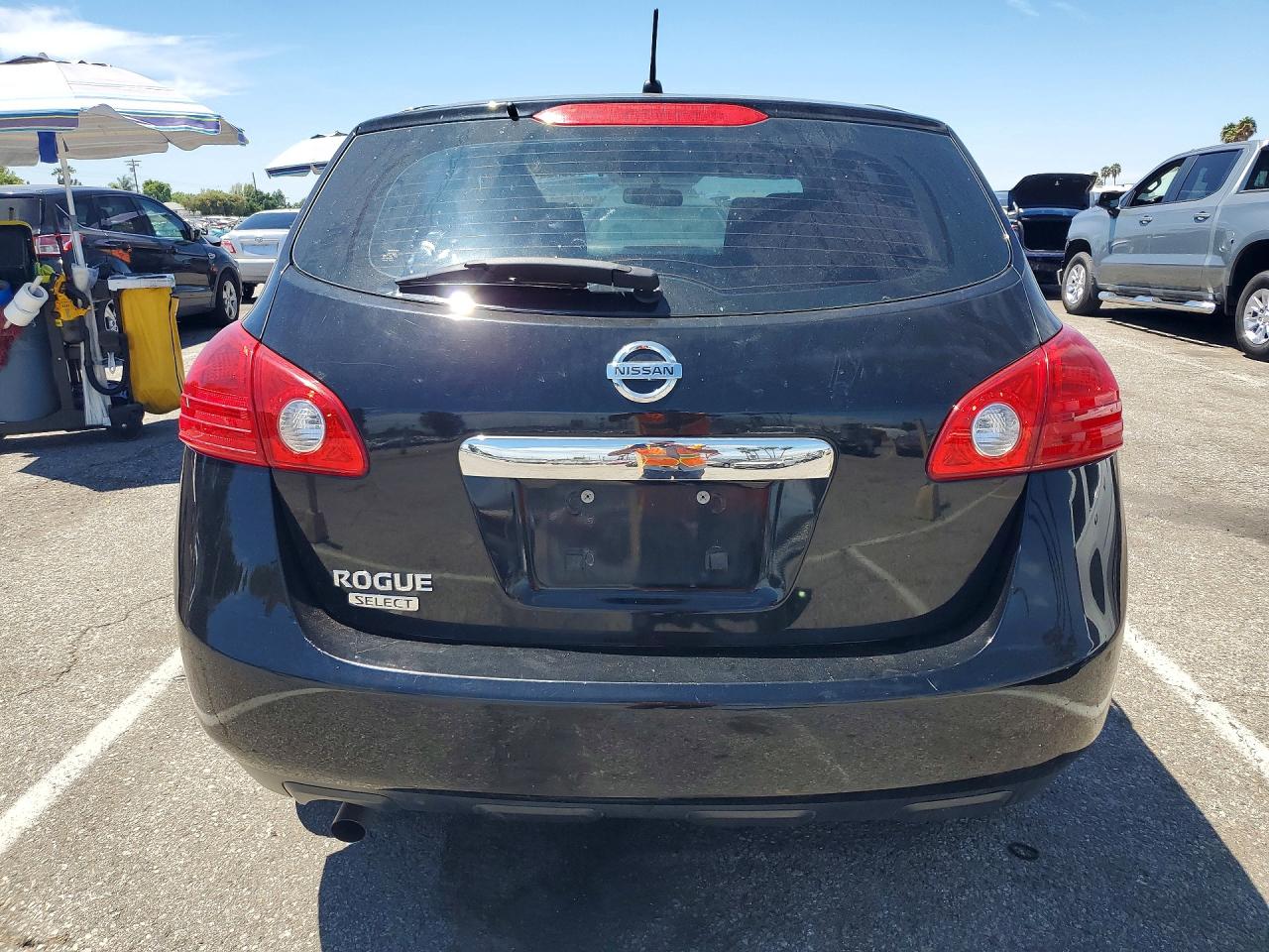 2014 Nissan Rogue Select S Черный vin: JN8AS5MT4EW602392