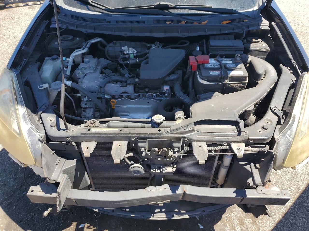 2014 Nissan Rogue Select S Черный vin: JN8AS5MT4EW602392