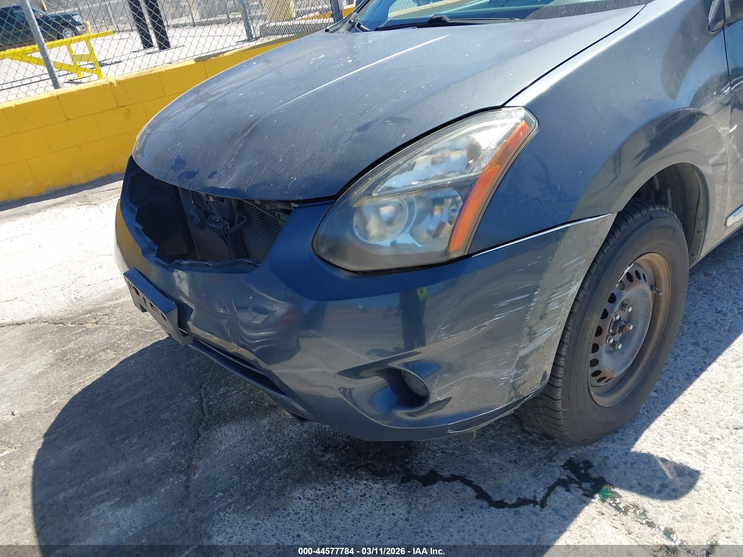 2014 Nissan Rogue Select S Blue vin: JN8AS5MT4EW602781