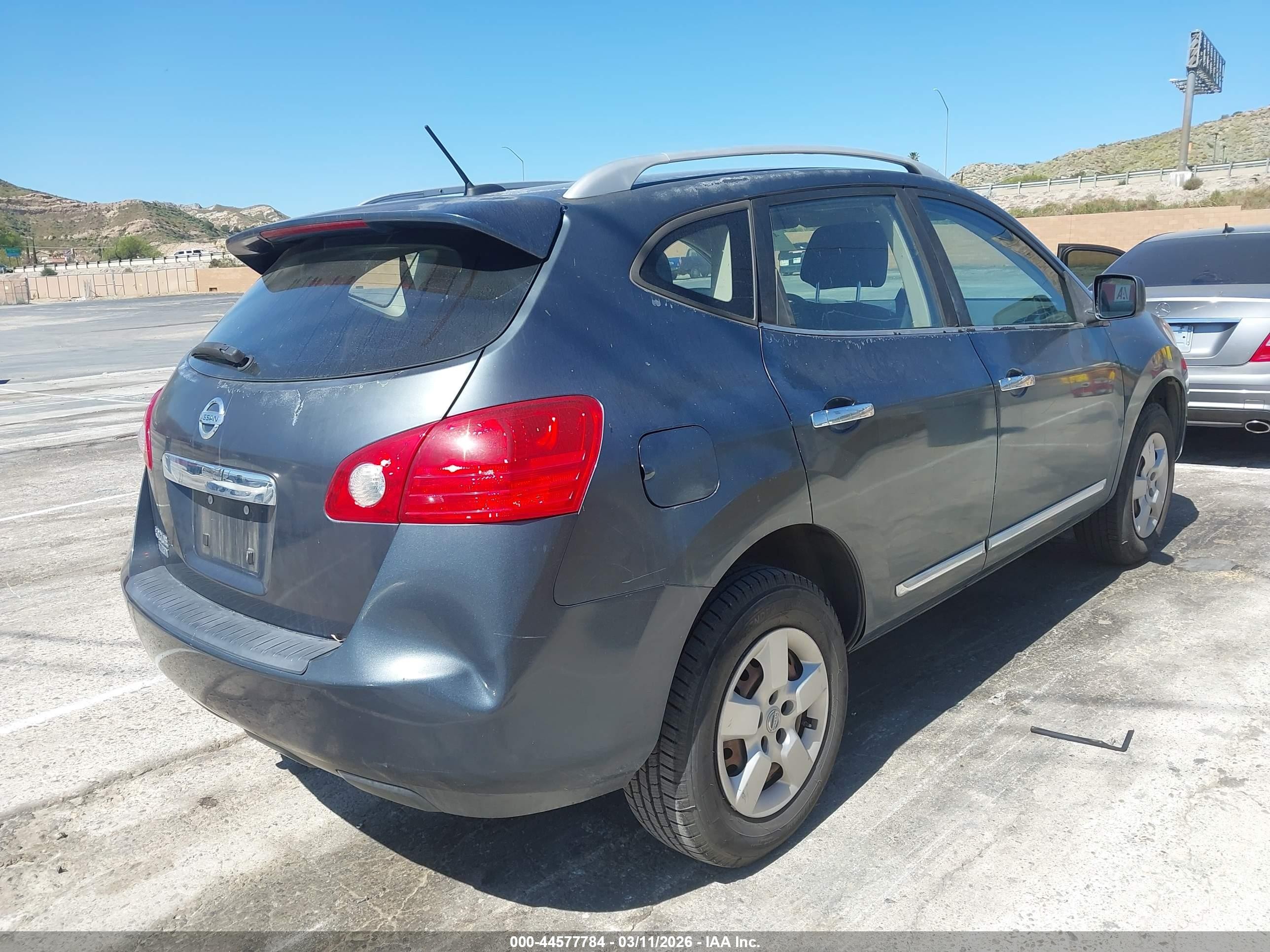 2014 Nissan Rogue Select S Blue vin: JN8AS5MT4EW602781