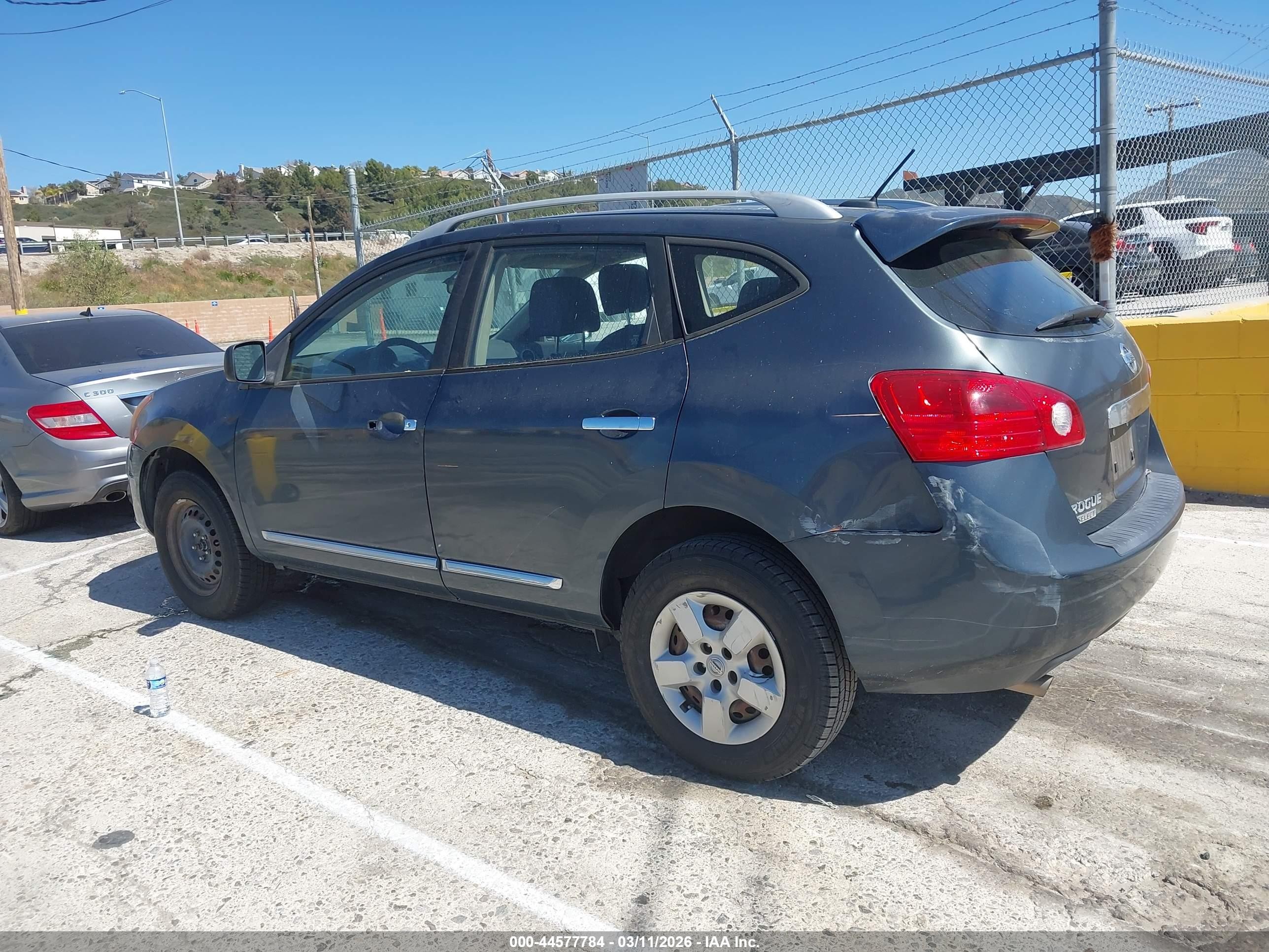 2014 Nissan Rogue Select S Blue vin: JN8AS5MT4EW602781