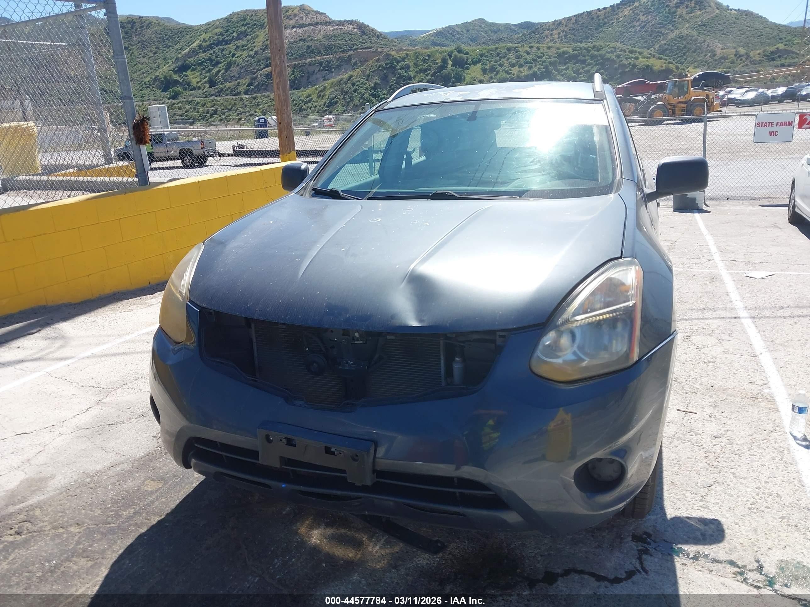 2014 Nissan Rogue Select S Blue vin: JN8AS5MT4EW602781