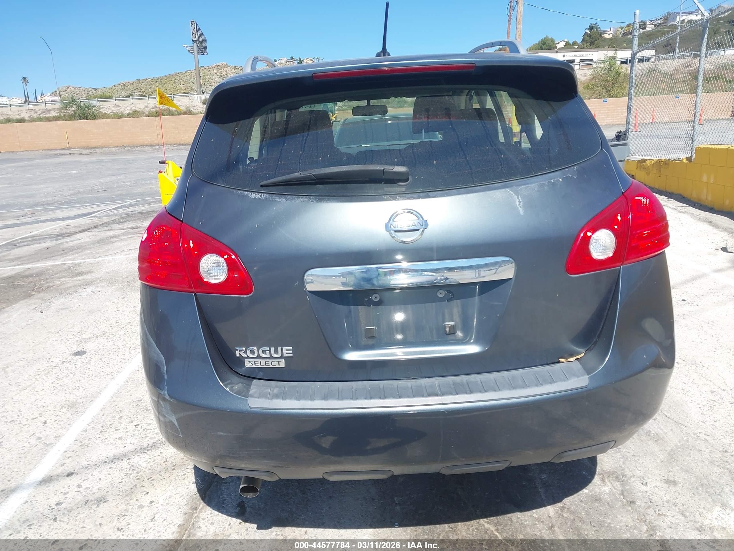 2014 Nissan Rogue Select S Blue vin: JN8AS5MT4EW602781
