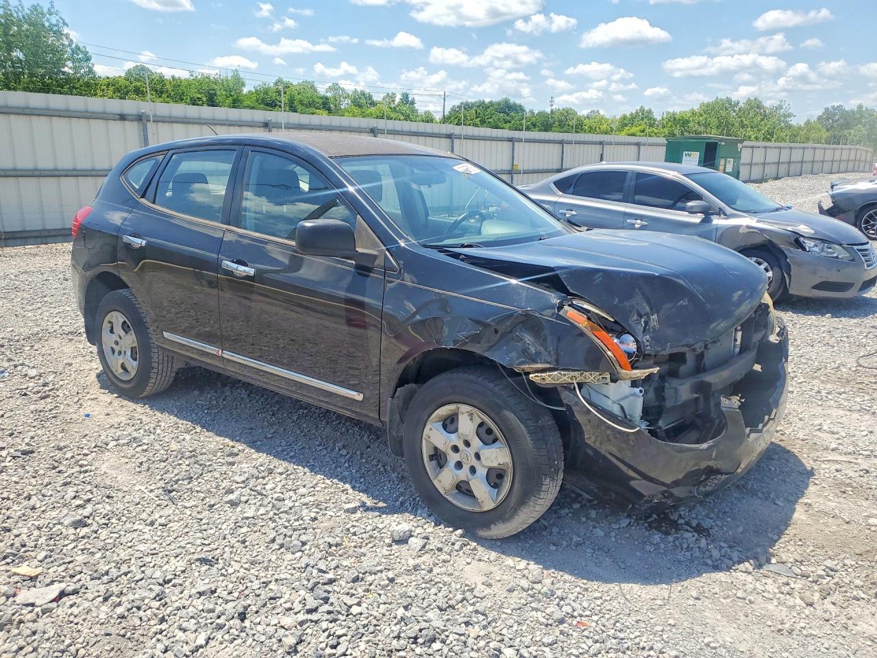 2014 Nissan Rogue Select S Black vin: JN8AS5MT4EW605664