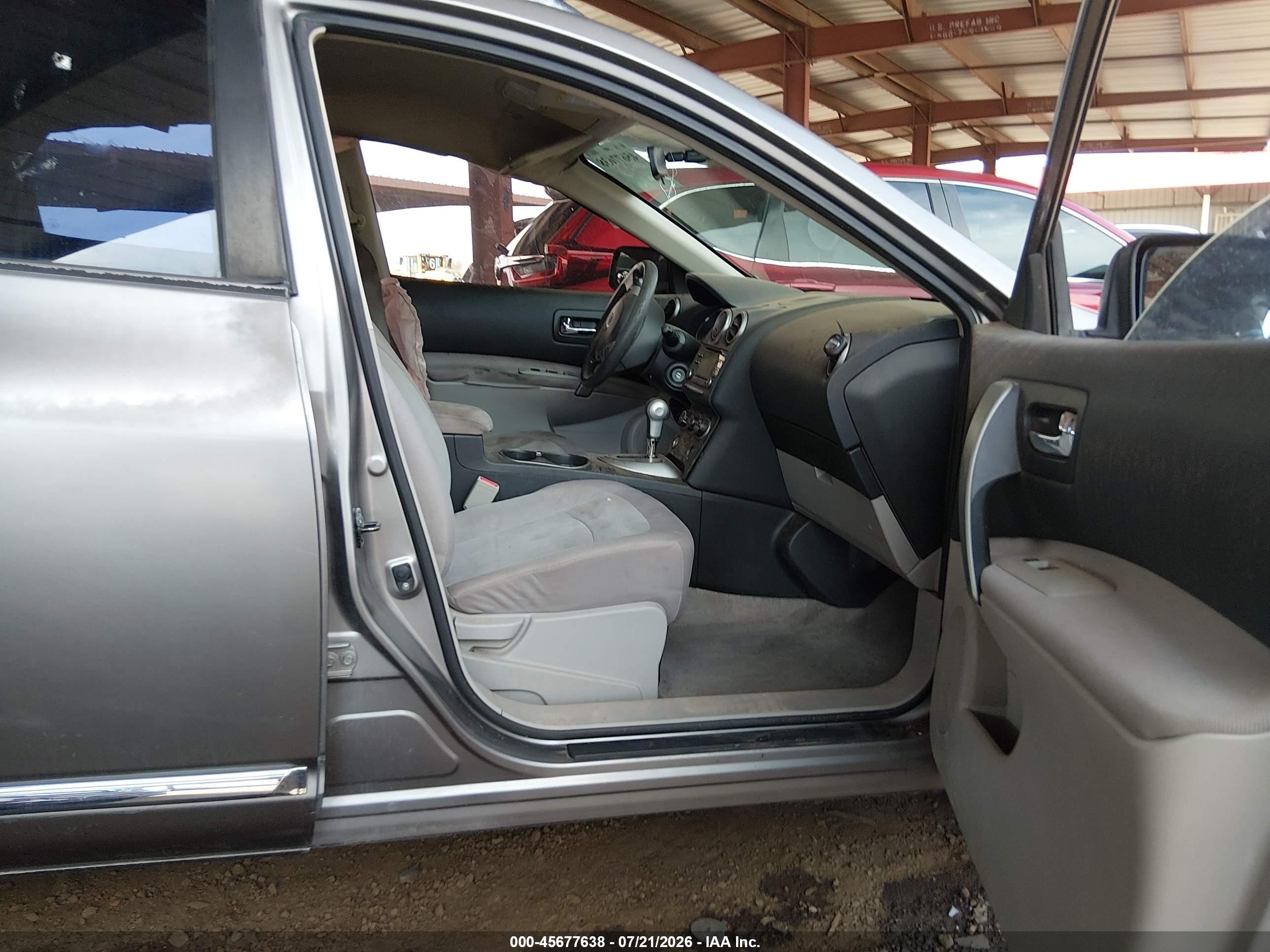 2014 Nissan Rogue Select S Gray vin: JN8AS5MT4EW607351
