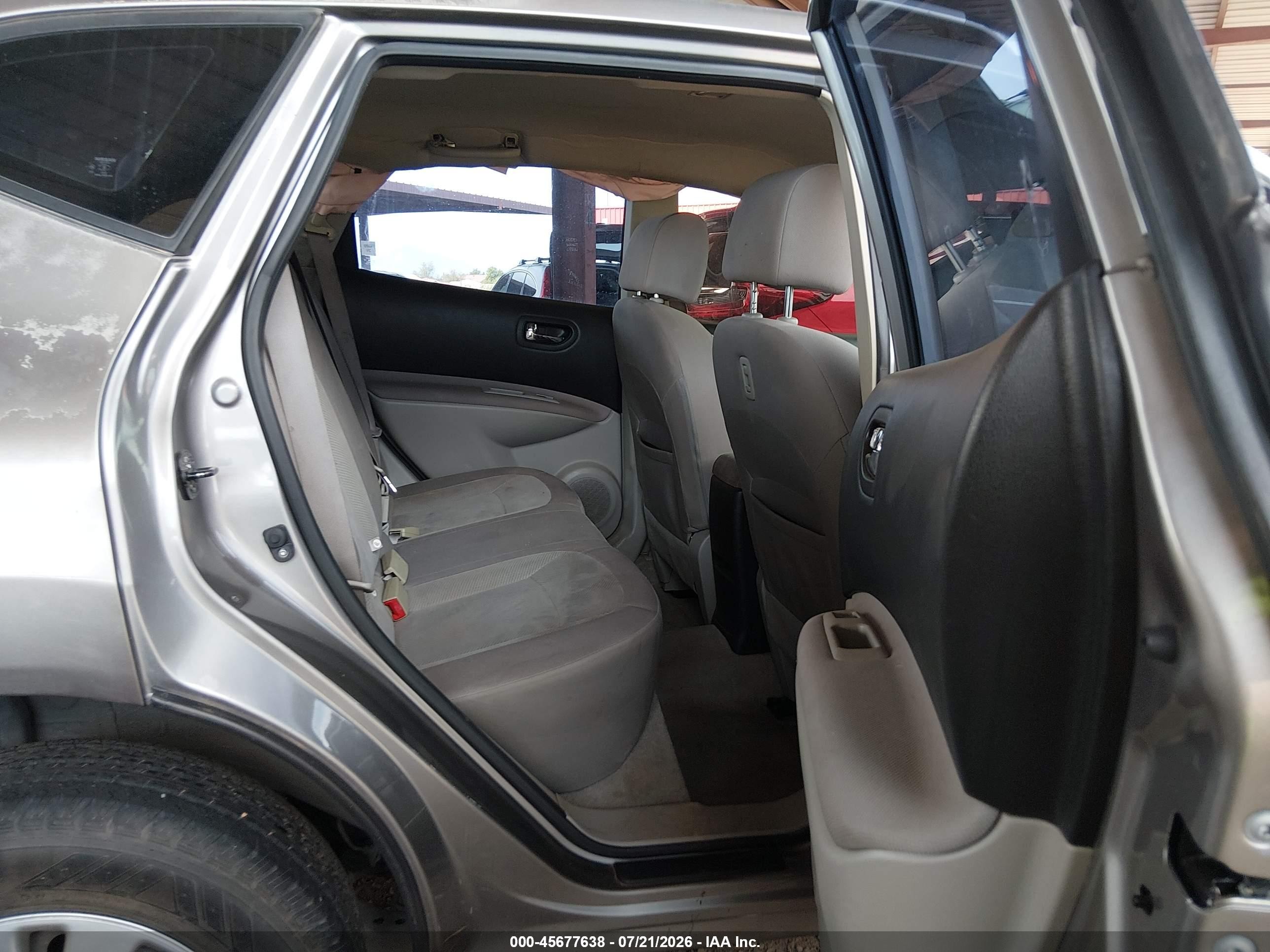 2014 Nissan Rogue Select S Gray vin: JN8AS5MT4EW607351