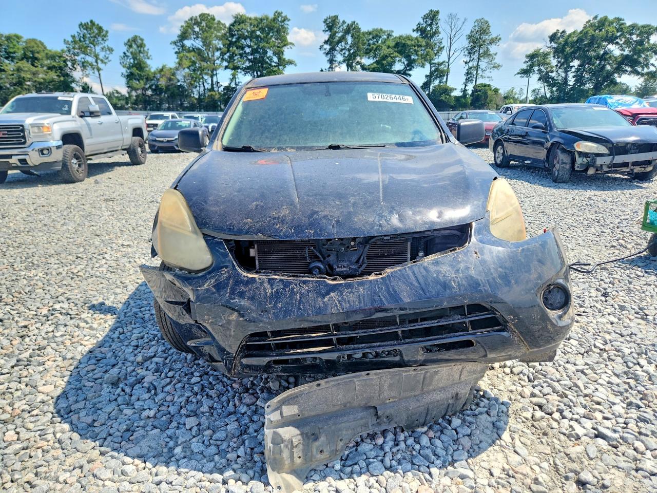 2014 Nissan Rogue Select S Black vin: JN8AS5MT4EW609603