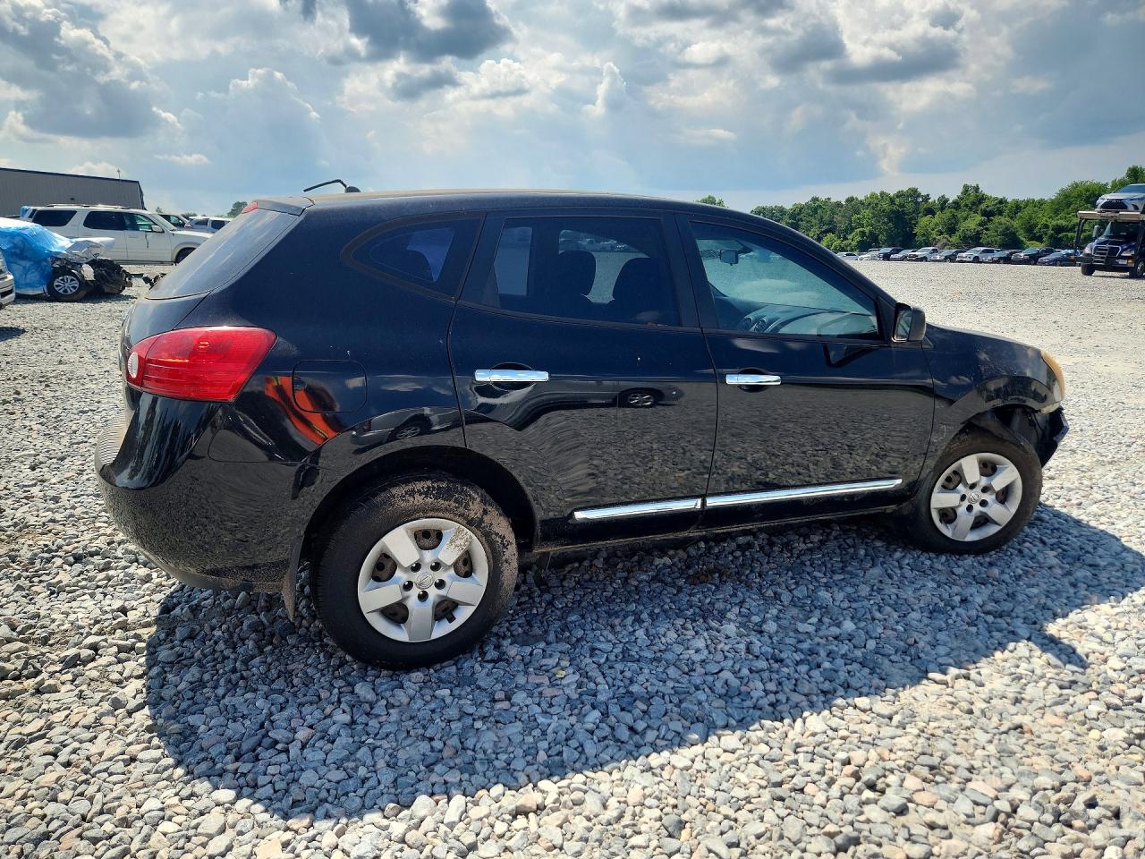 2014 Nissan Rogue Select S Black vin: JN8AS5MT4EW609603