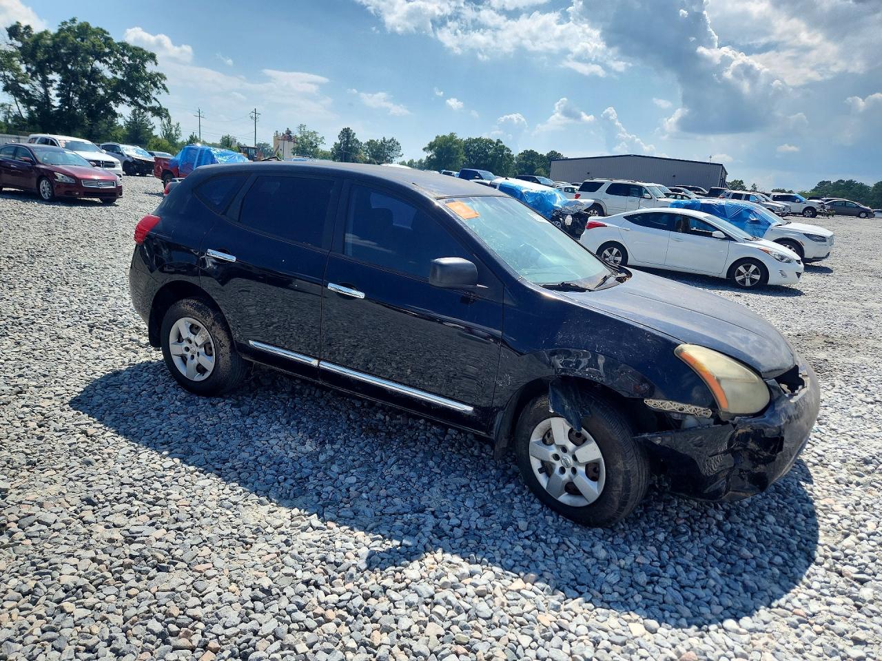2014 Nissan Rogue Select S Black vin: JN8AS5MT4EW609603