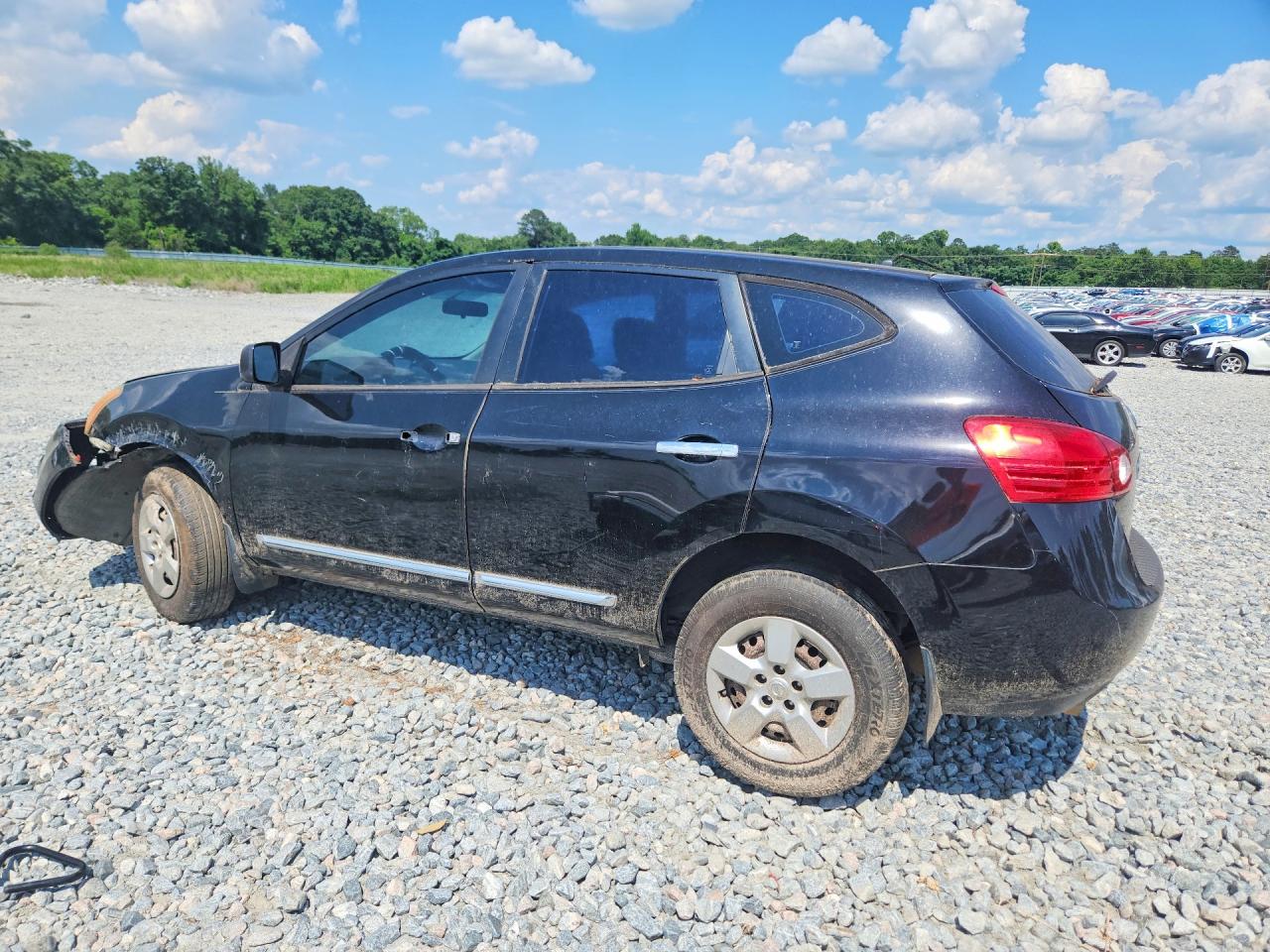 2014 Nissan Rogue Select S Black vin: JN8AS5MT4EW609603